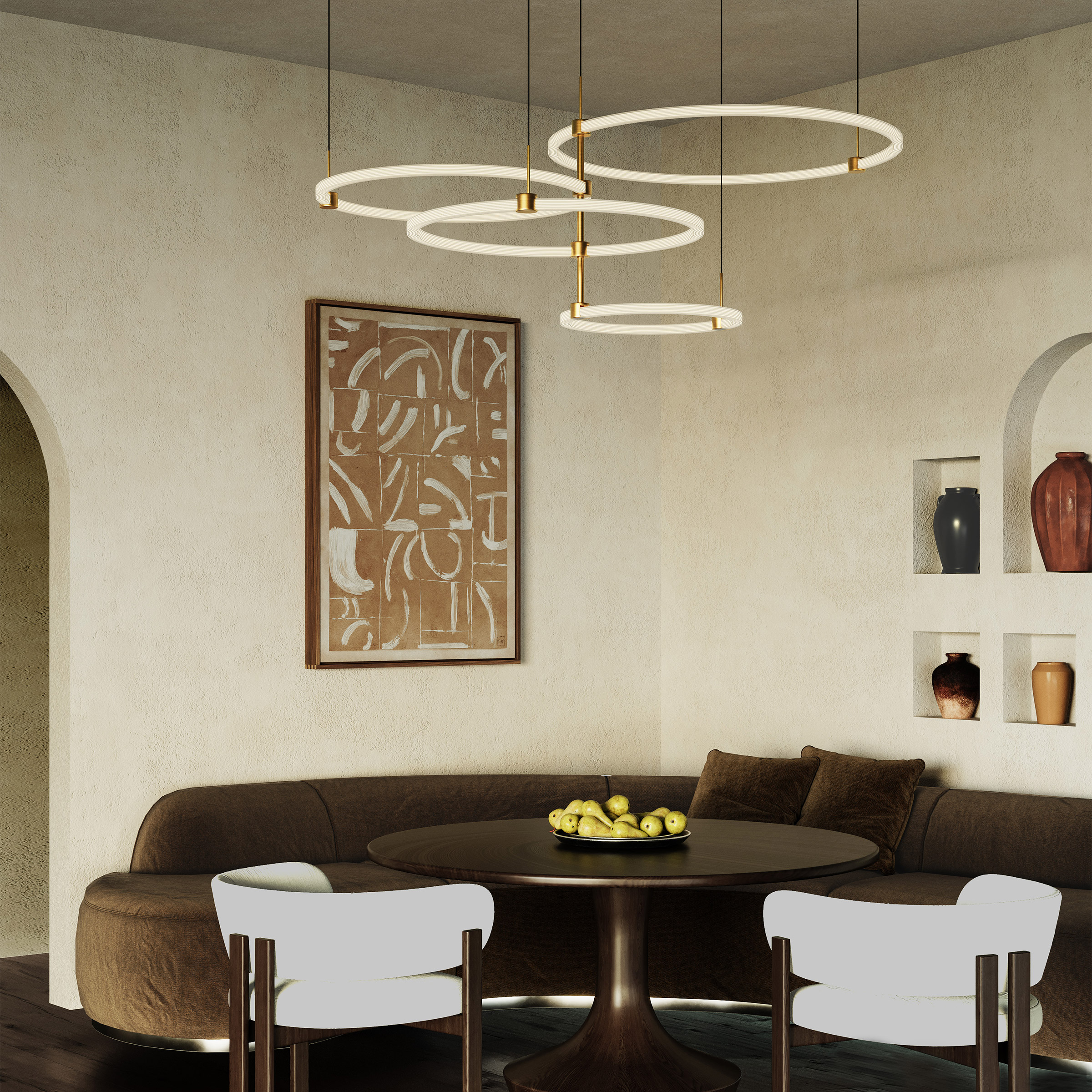 Light & Modern Corina 55 in. Chandelier