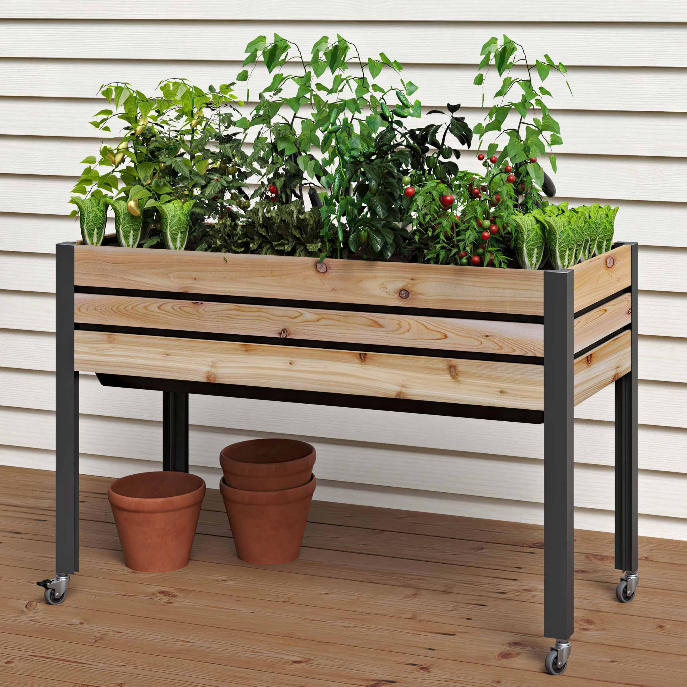 CedarCraft Self-Watering Cedar Planter 21