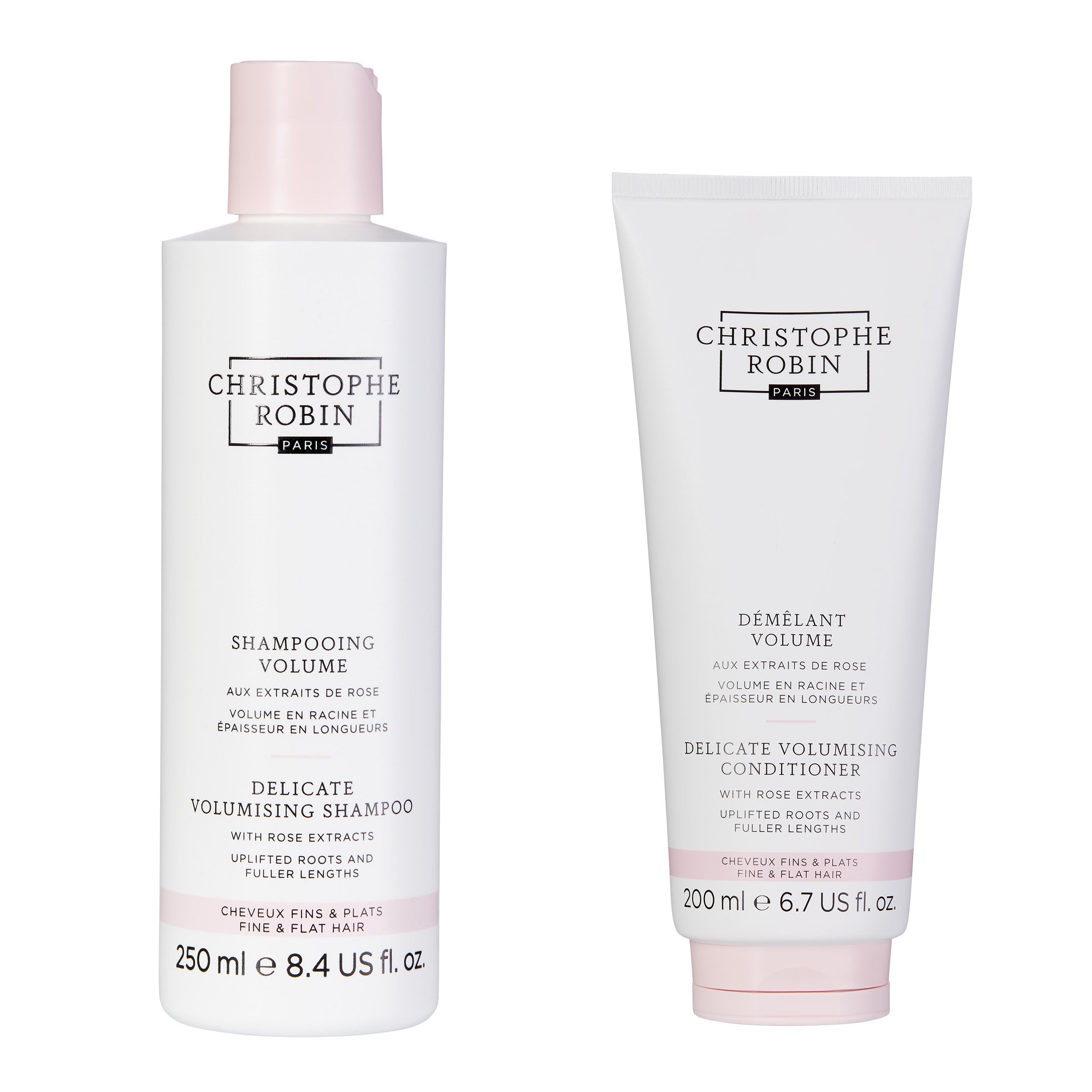 Christophe Robin Delicate Volumizing Shampoo & Conditioner with