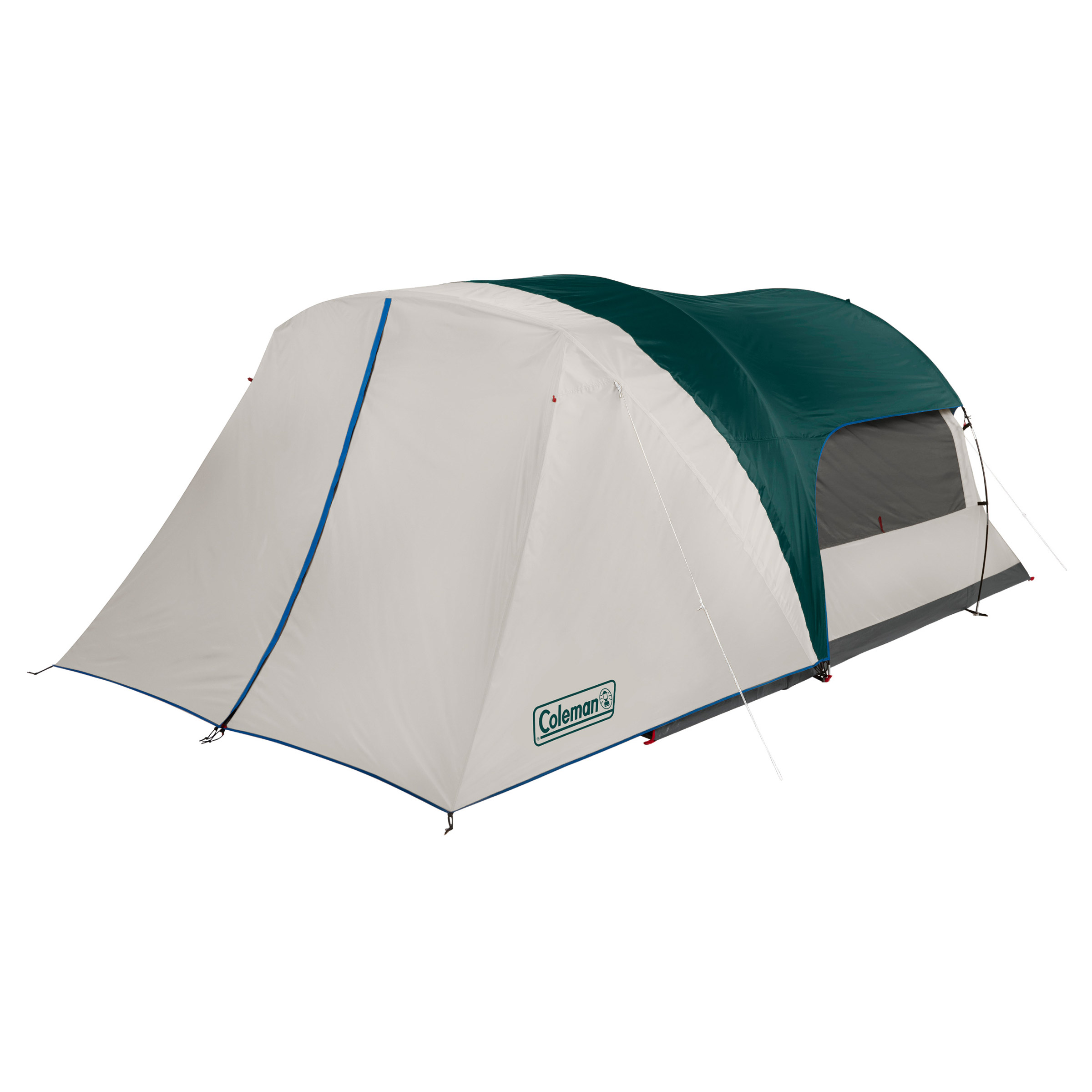 Coleman 6-Person Cabin Camping Tent with Enclosed Weatherproof Screenroom