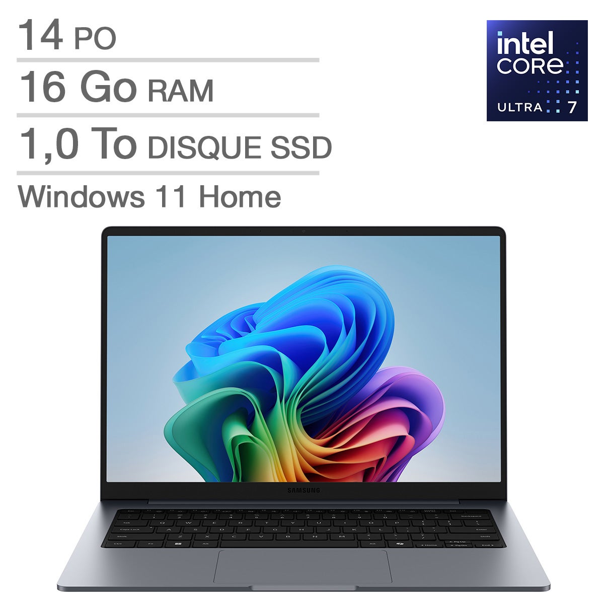 Samsung Galaxy Book 6 Copilot+PC 14.0-in Laptop, Intel Core Ultra