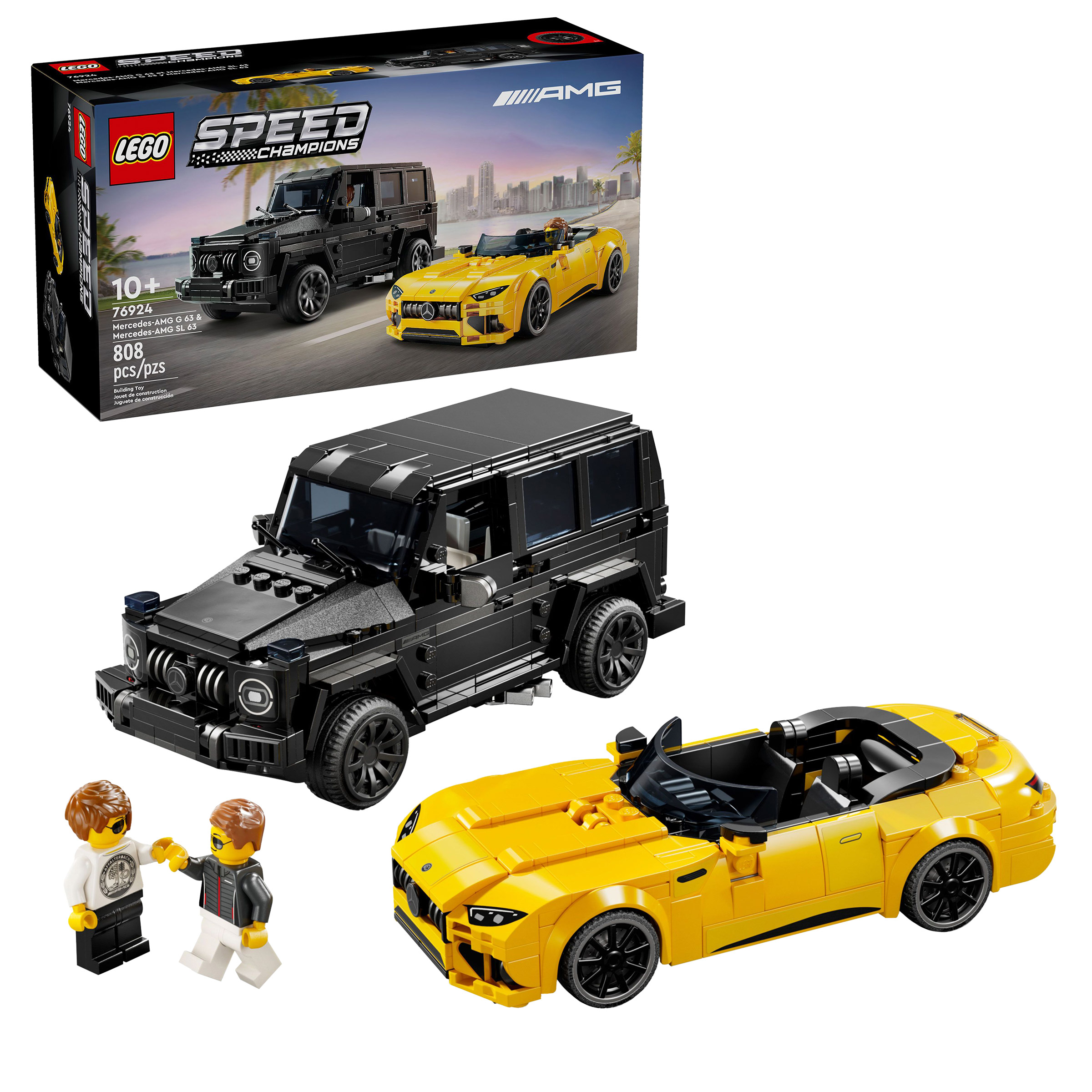 LEGO Speed Champions Mercedes-AMG G 63 & Mercedes-AMG SL 63 F1 - 76924