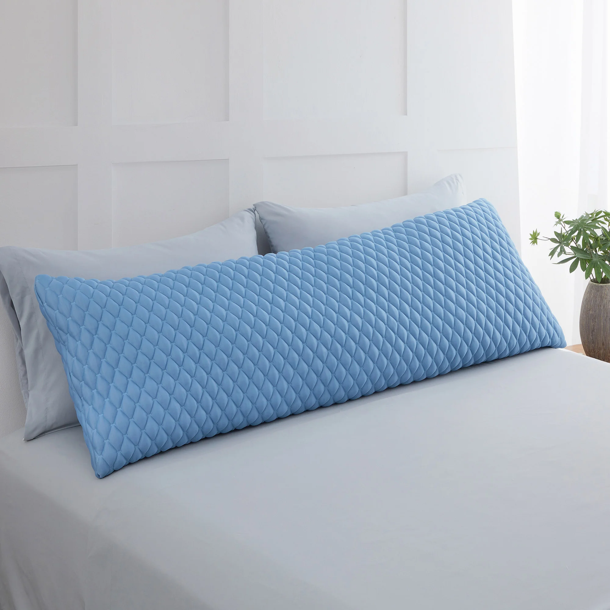 Below Zero Cooling Body Pillow | Costco display picture 1