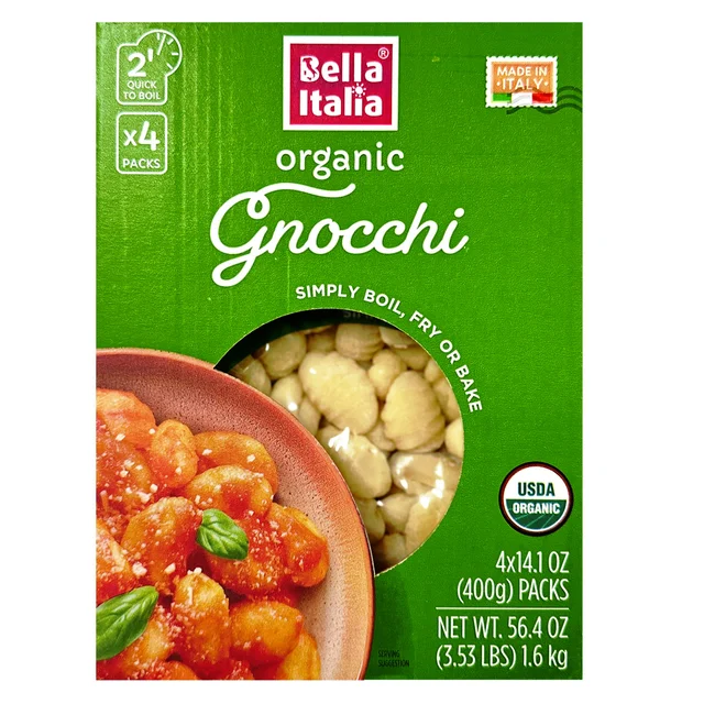 BELLA ITALIA ORGANIC GNOCCHI 4/14.1 OZ