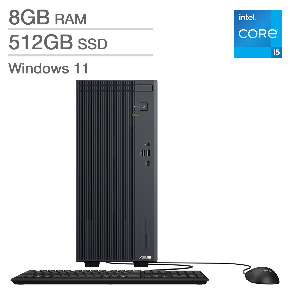 ASUS Mini-Desktop, Intel Core i5-13420H – 8GB RAM, 512GB SSD
