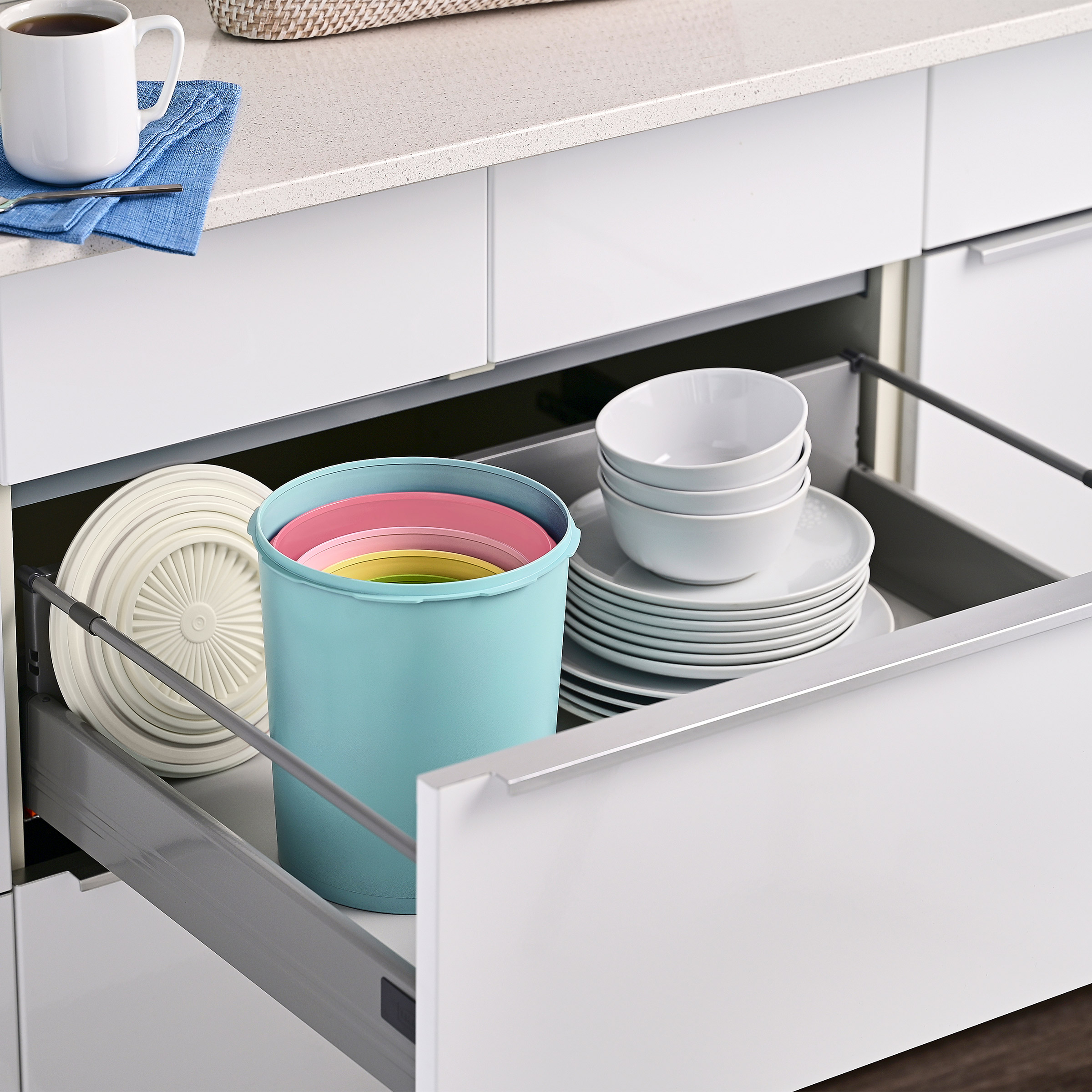 Tupperware Heritage Collection Nested Canister Set, 10-pieces | Costco