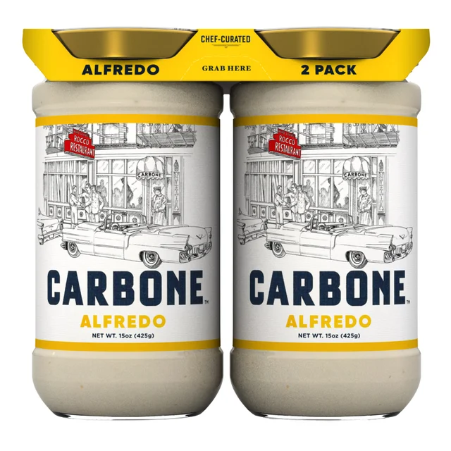 CARBONE FINE FOODS ALFREDO SAUCE 2 - 15 OZ (1.87 LBS)