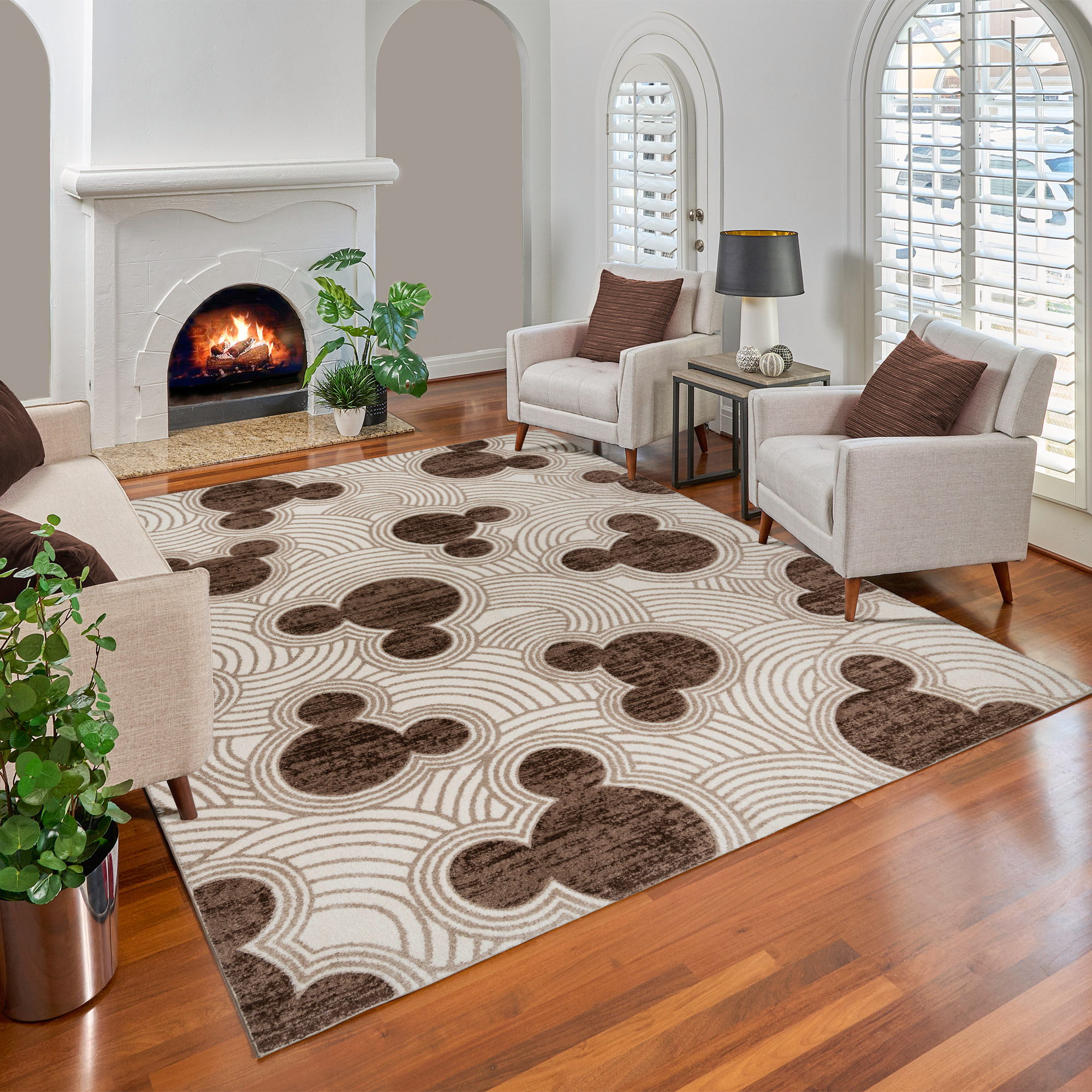 Gertmenian Disney Mickey Mouse Pop Art Indoor Area Rug