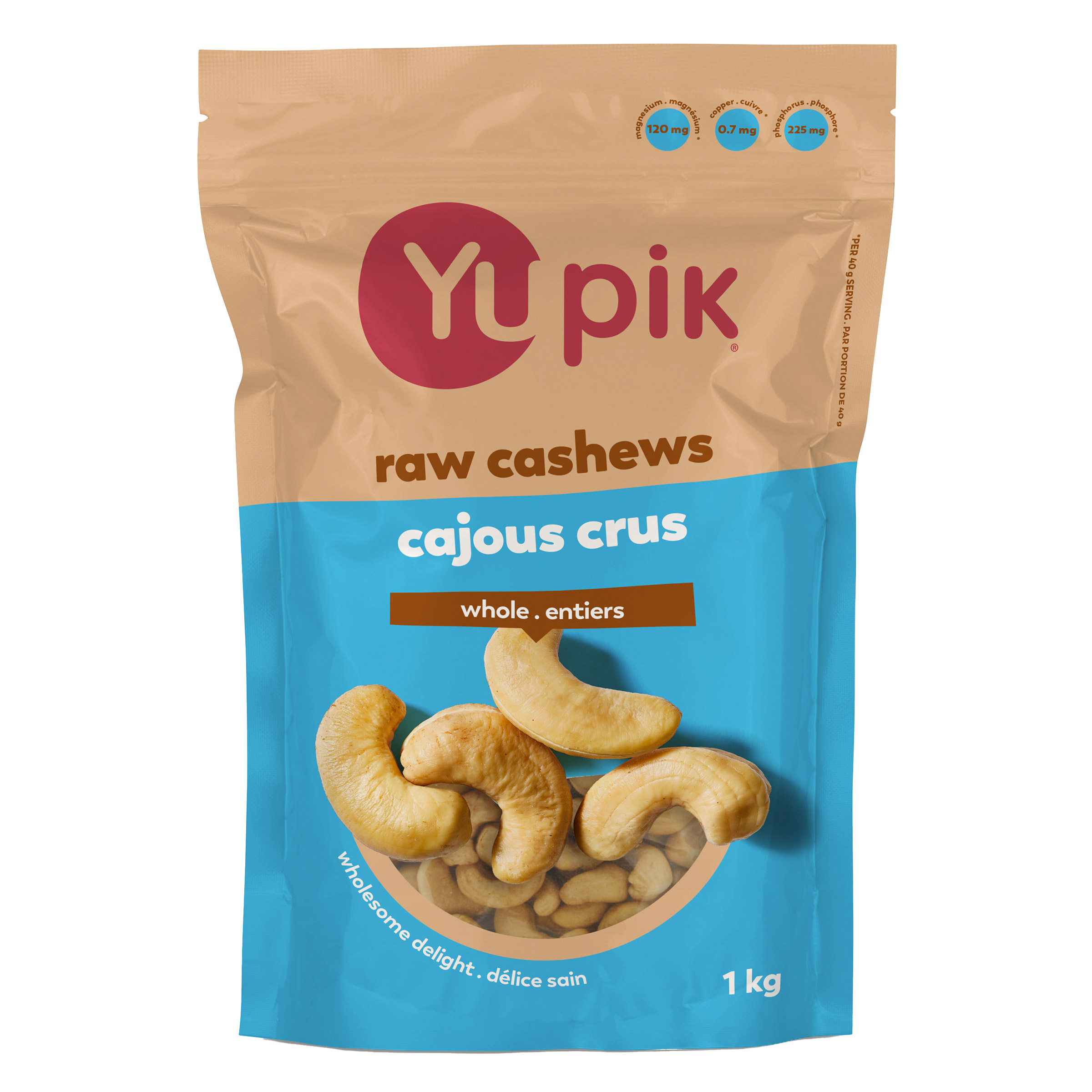 Yupik Raw Cashews, 1 kg
