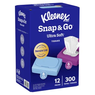 KLEENEX SNAP AND GO 12 PACK