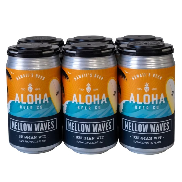 ALOHA BEER MELLOW WAVES 6 / 12 OZ