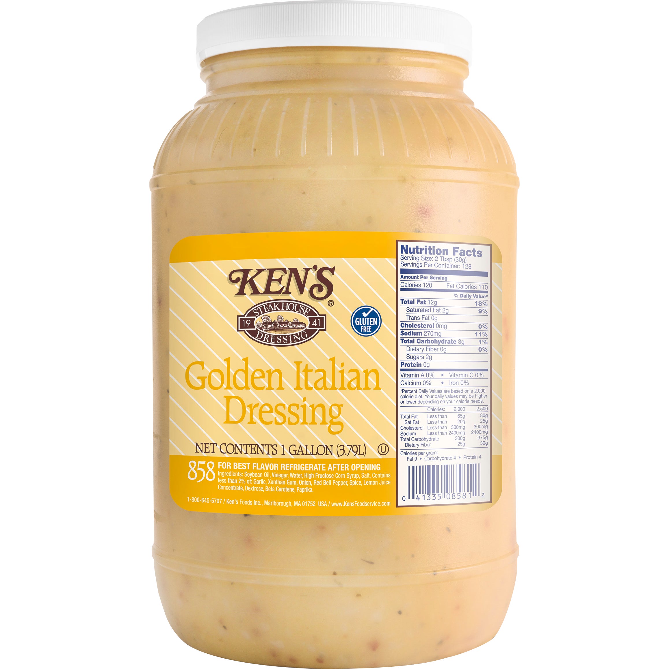 Ken's Golden Italian Dressing, 1 Gallon | Costco