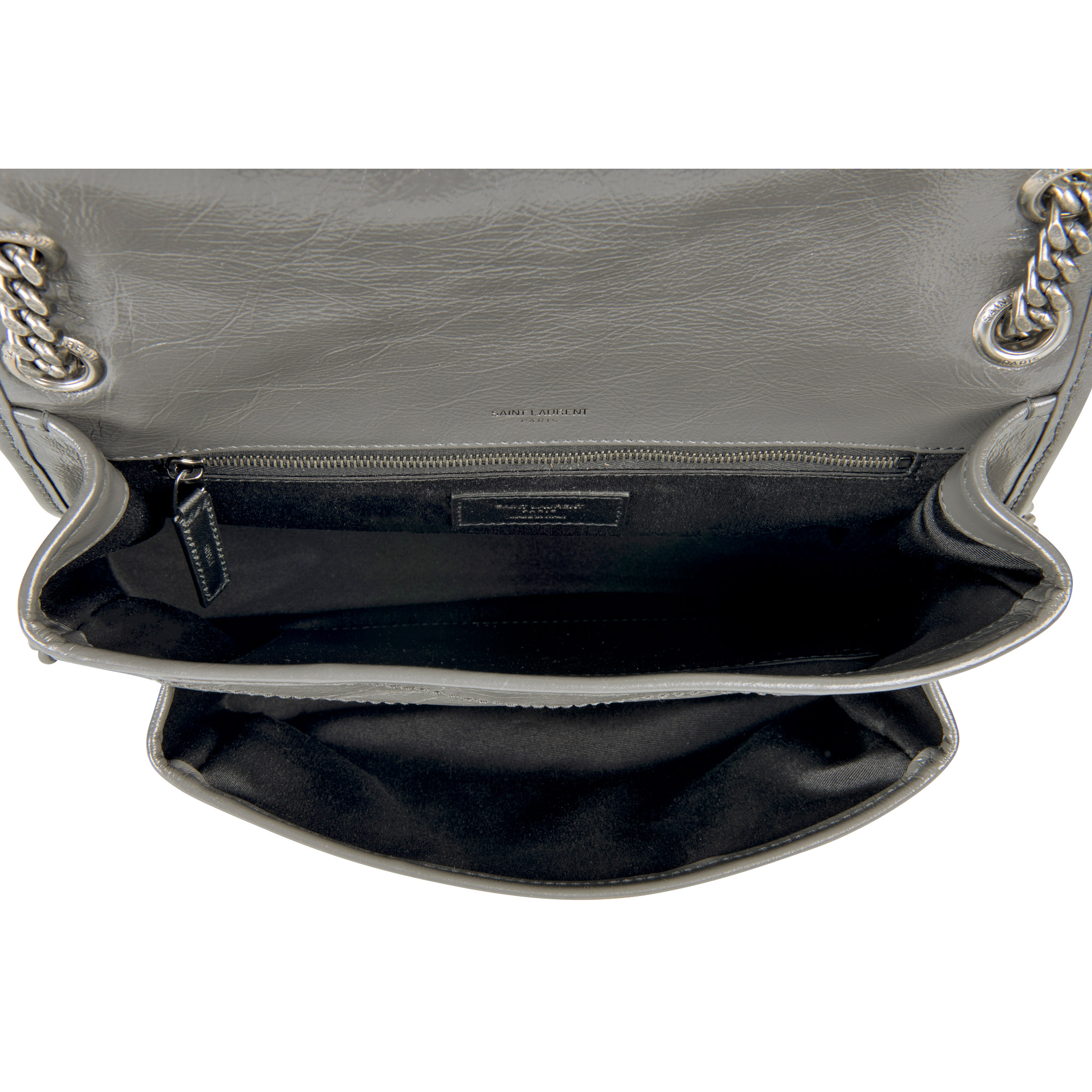 Yves Saint Laurent Med Niki Vintage Crossbody, Storm | Costco