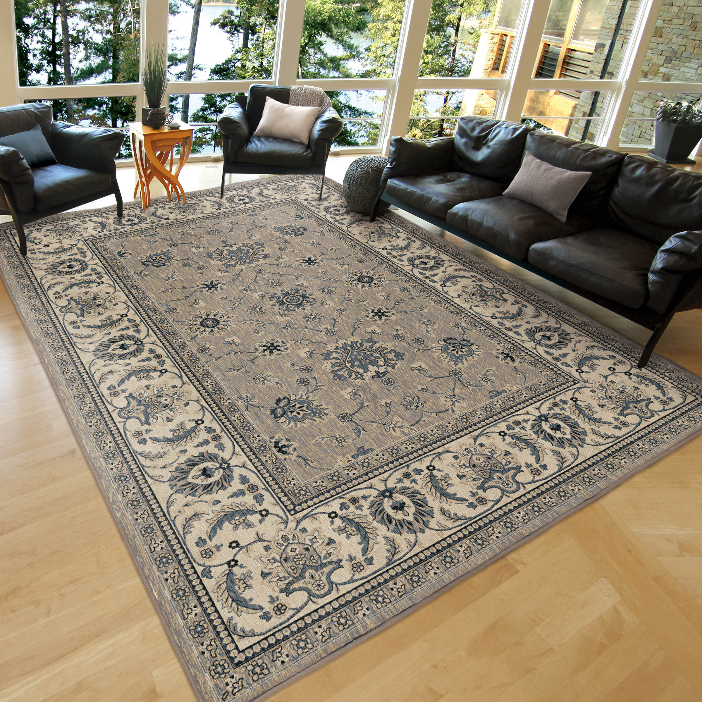 Orian Rugs Townbridge Grey Indoor Area Rug | Costco