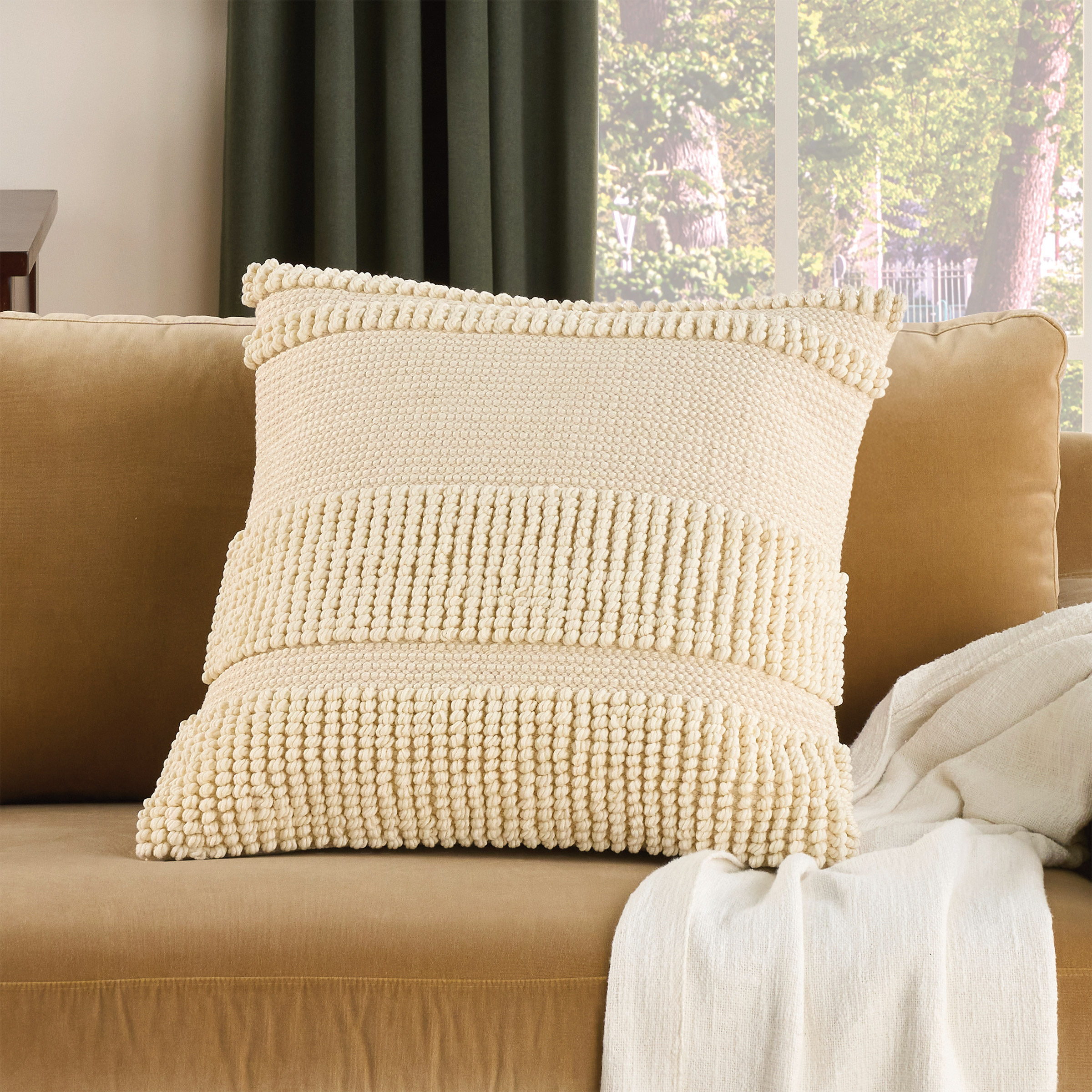 Mina Victory Loop Decor Pillow 2-pack  22" x 22"