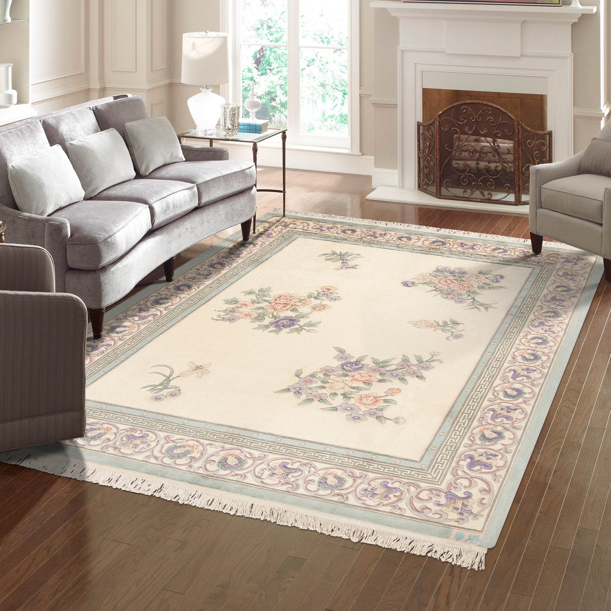 Gertmenian Pagoda Hand Knotted Rug Collection  Aurelia
