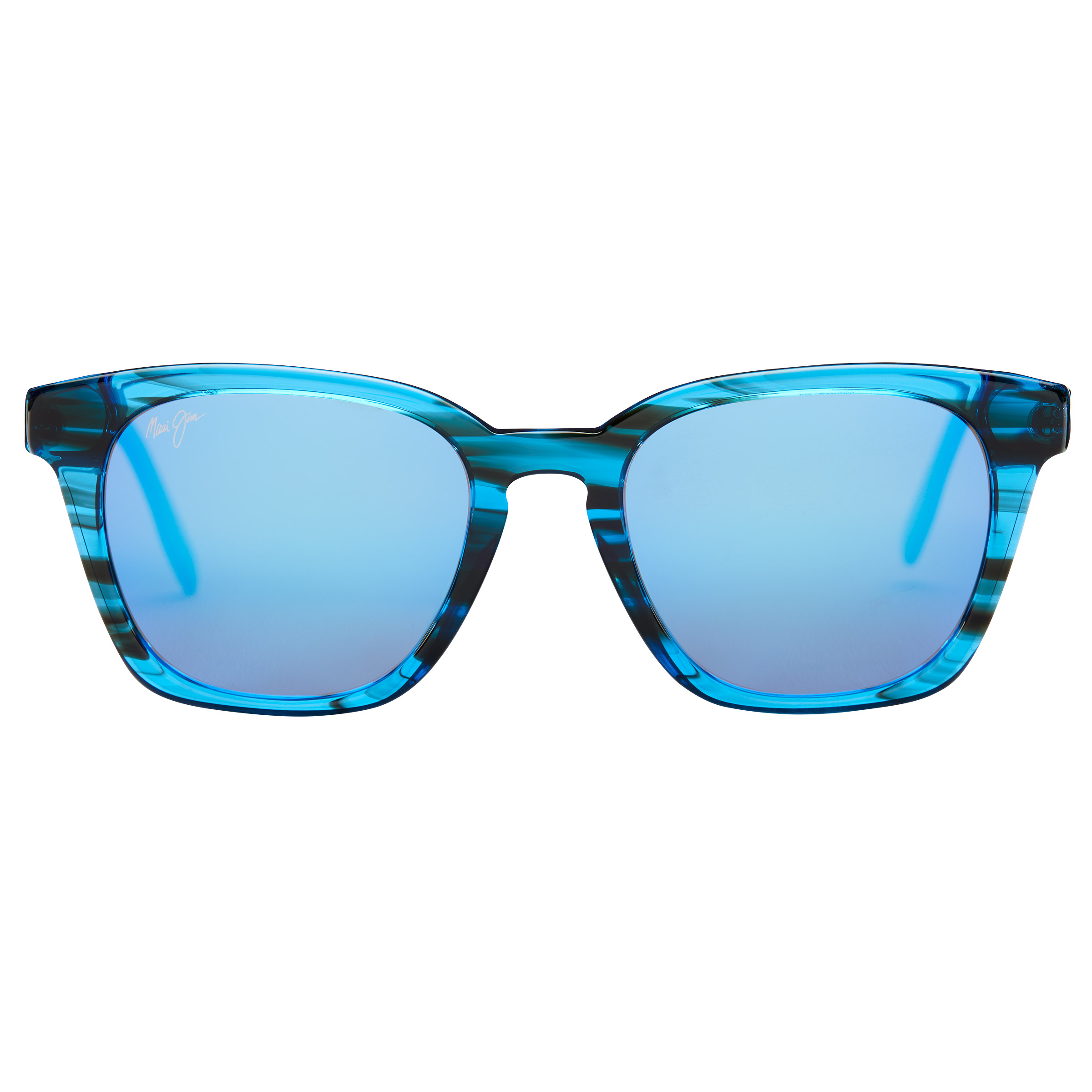 Blue Suns✨プロフ必読✨ Maui Jim Shave Ice B533-86 Electric Blue Blue Hawaii Polarized