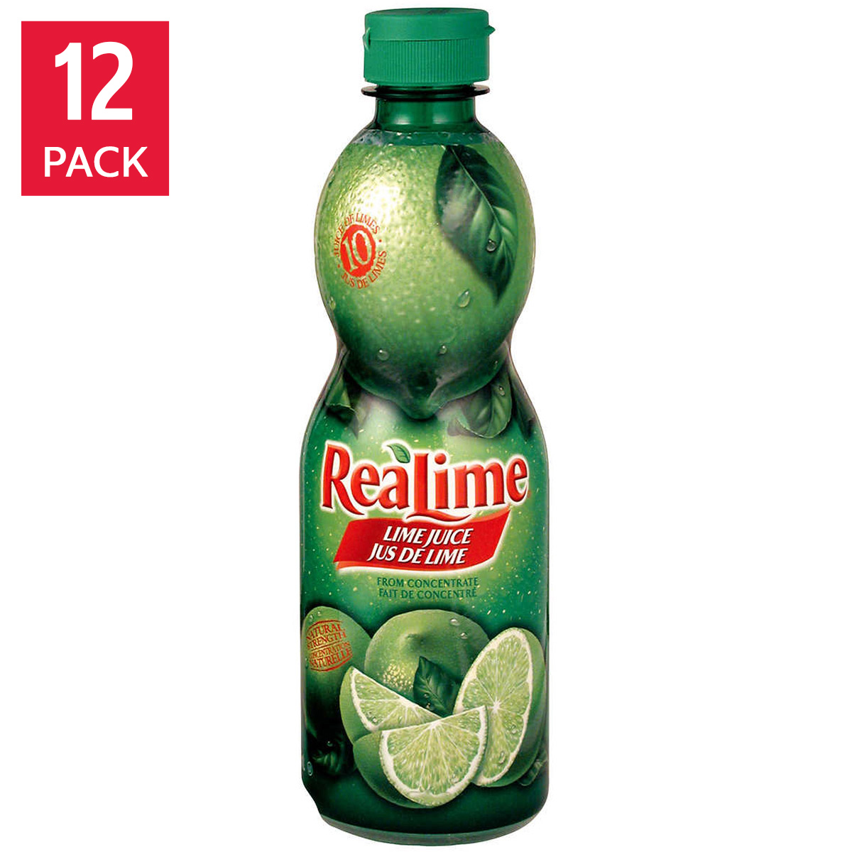 ReaLime Lime Juice, 12 × 440 mL | Costco
