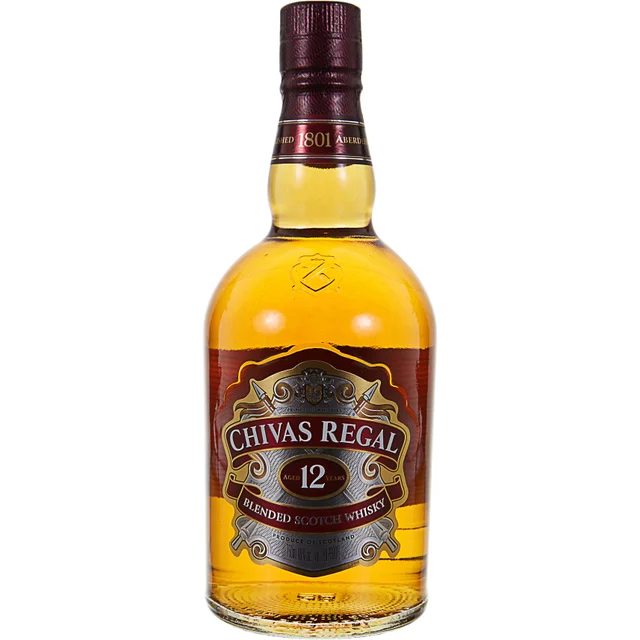 CHIVAS REGAL 12YR SCOTCH WHISKY SCOTLAND 750ML