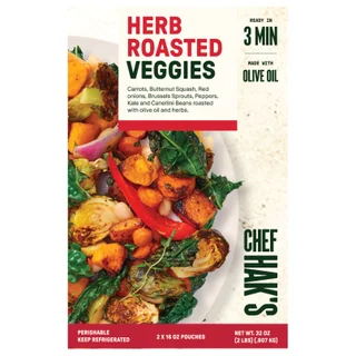 Chef Hak's Herb Roasted Veggies, 16 oz, 2-count