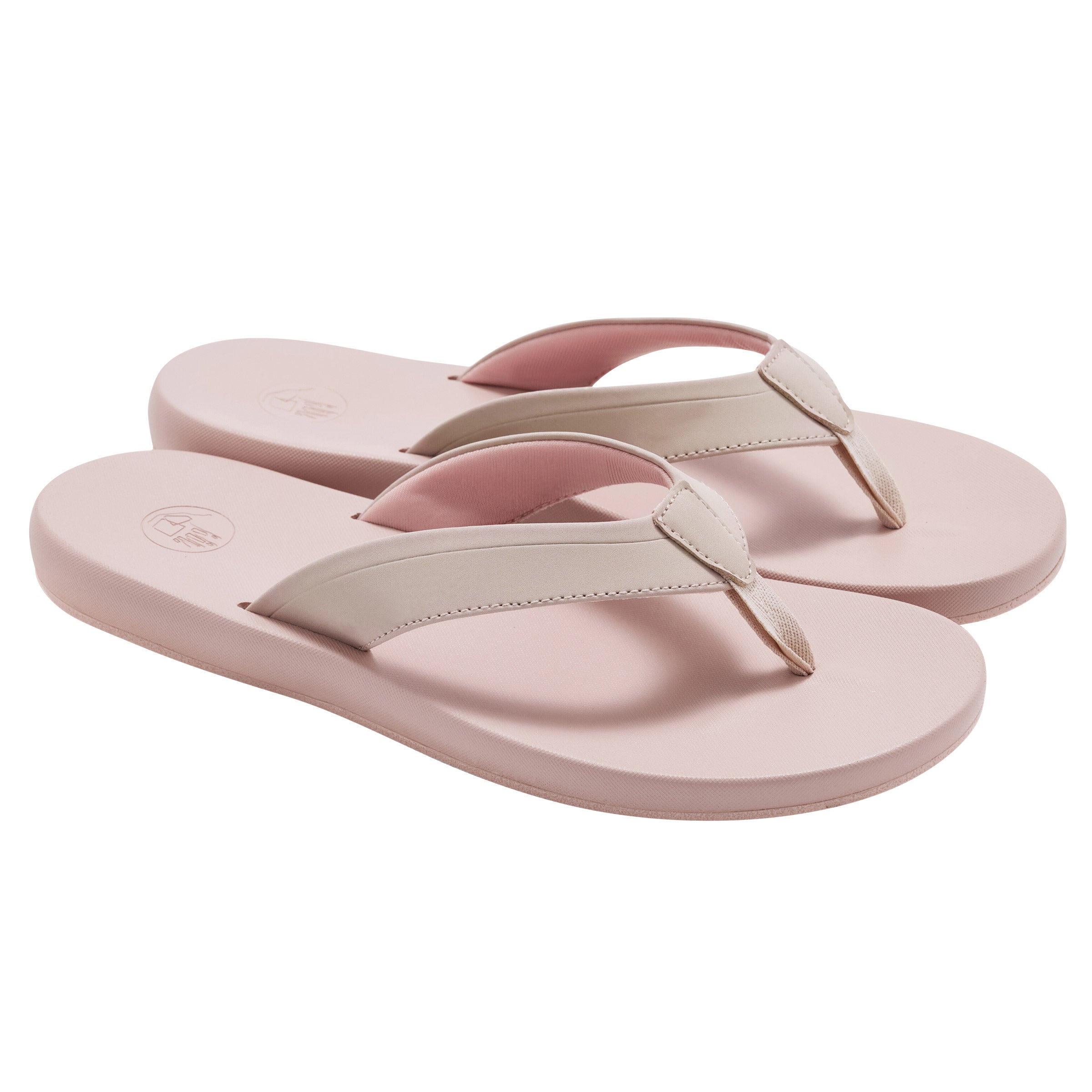 Body Glove Women’s Flip Flop Cushioned Footbed Lightweight Black Pink