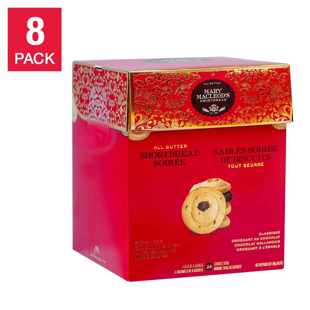 Mary Macleod's Assorted Shortbread Cookies, 8 pack | Costco