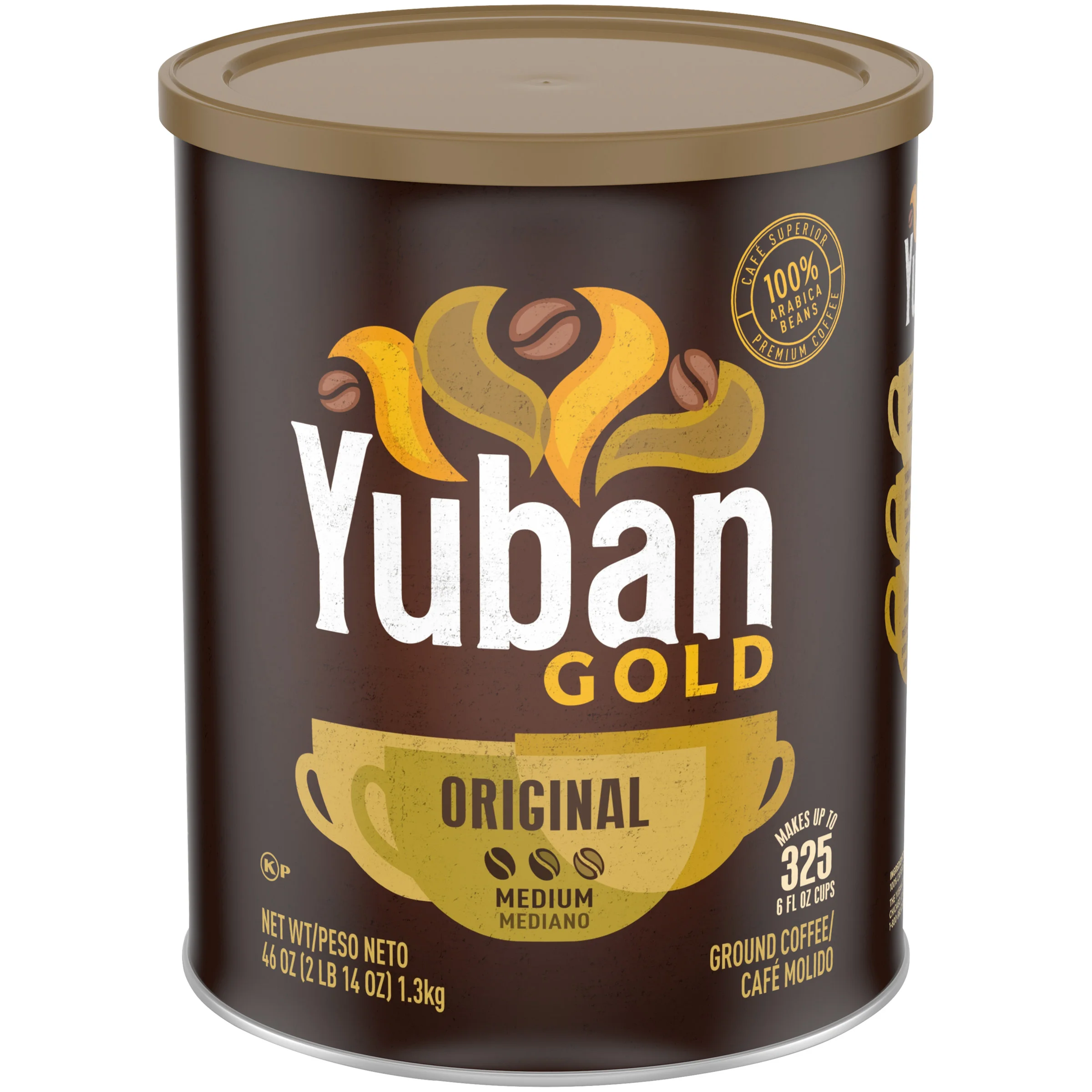 Yuban Gold Coffee, Original, Medium Roast, 46 oz | Costco