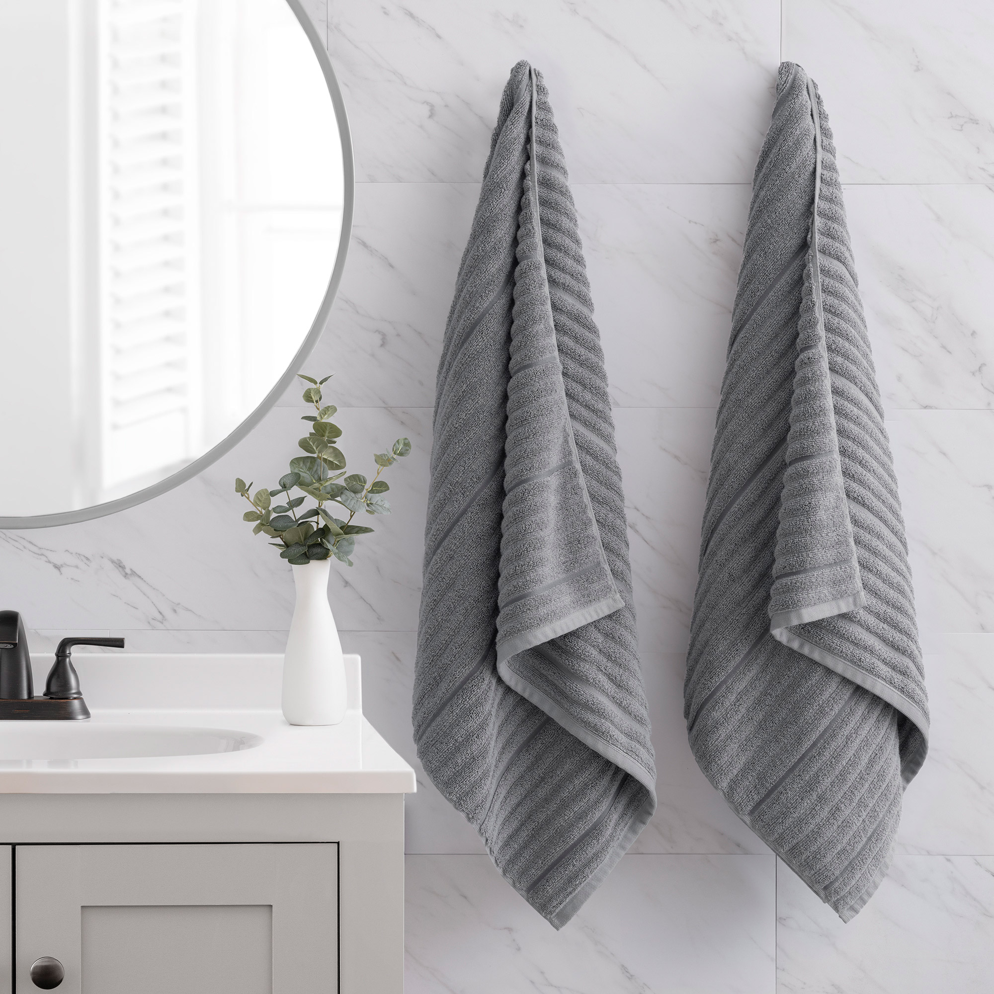 Welhome Bath Towel, 2-pack