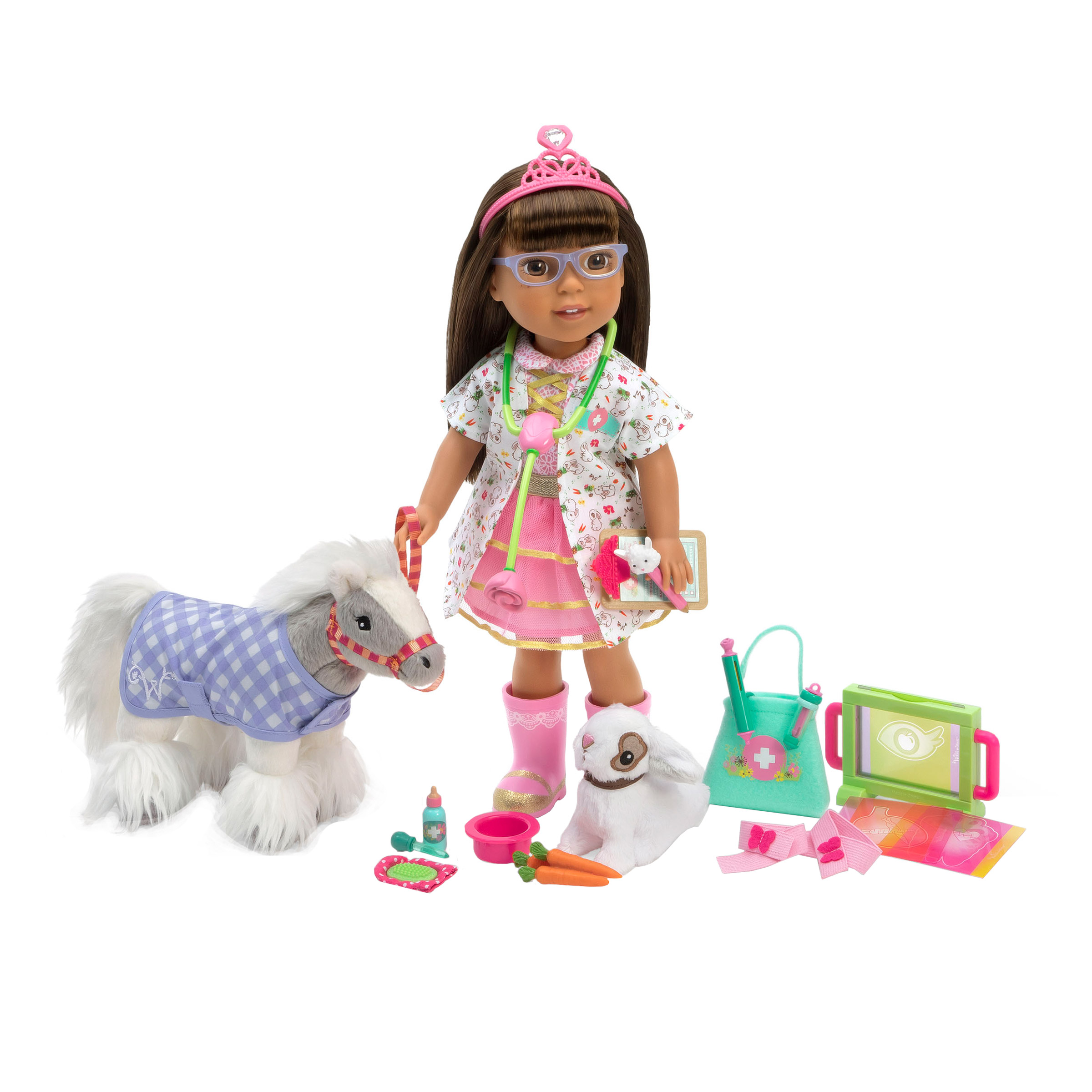 American Girl WellieWishers Ashlyn Doll and Vet Set Costco