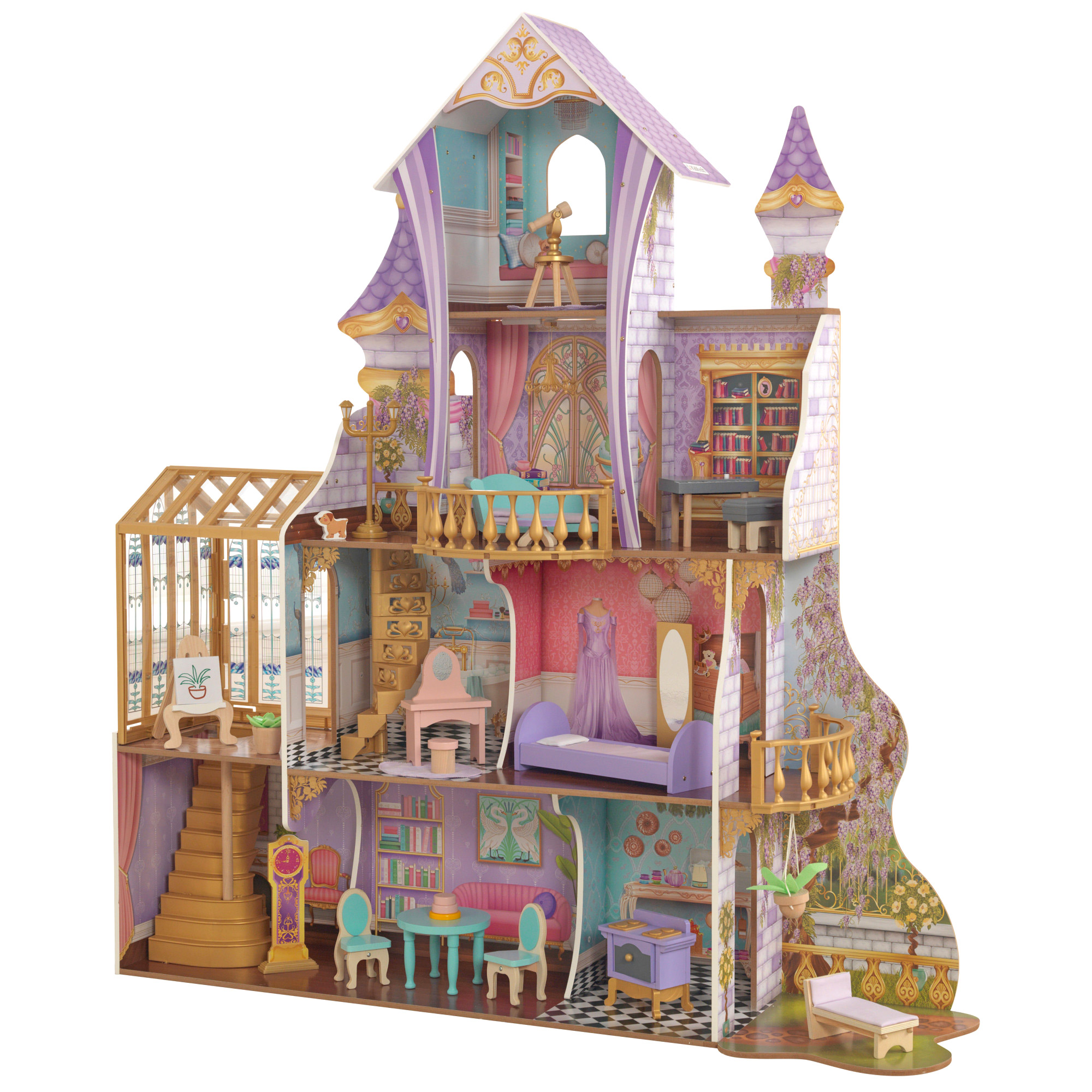 Enchanted Greenhouse Castle with EZ Kraft Assembly