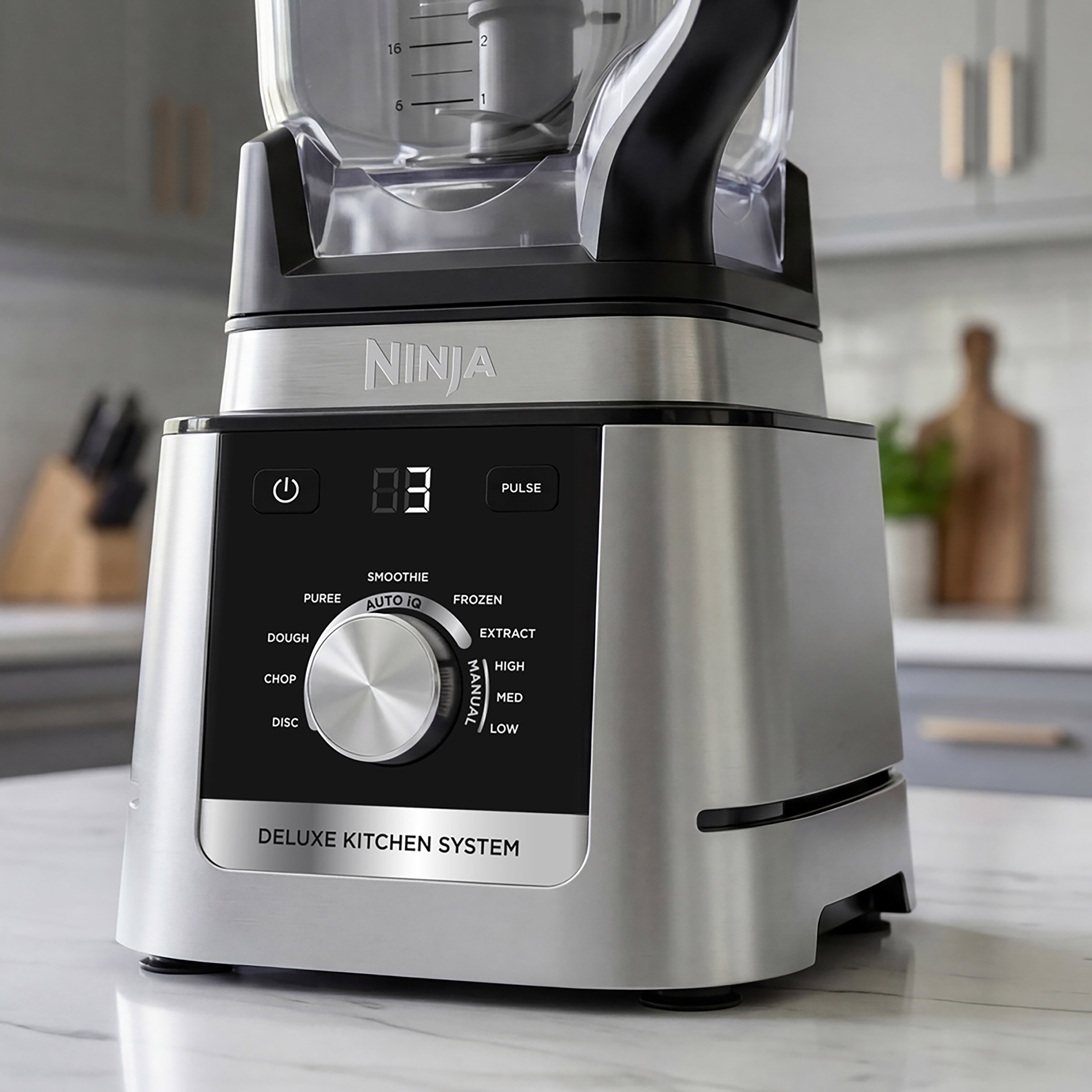 Ninja Deluxe Blender & Kitchen System with 88-oz. Pitcher, 9-Cup