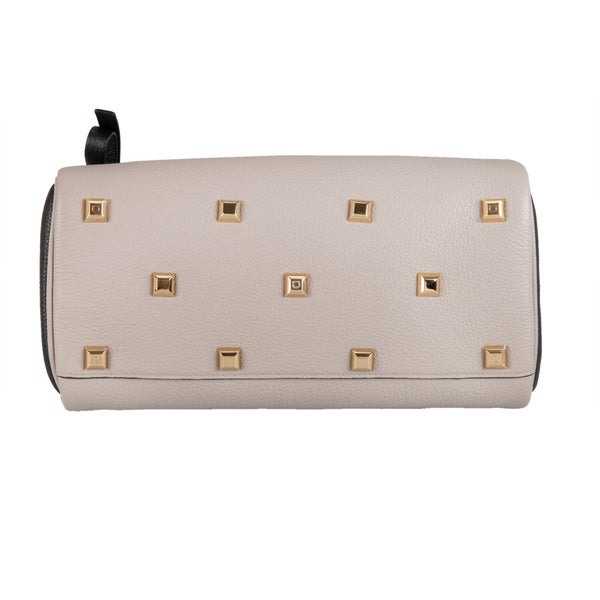 Ferragamo Studio Bag, Gray/Pink/Black | Costco Ferragamo Studio Bag, Gray/Pink/Black | Costco