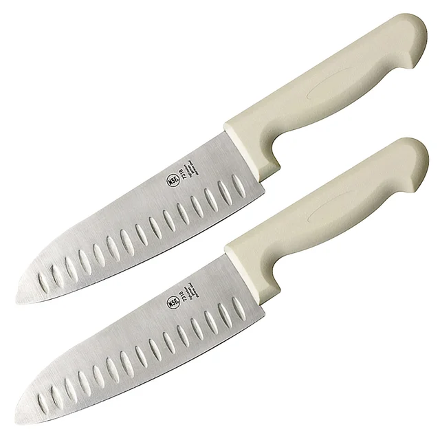 RUSSELL INTERNATIONAL 7" SANTOKU CHEF'S KNIVES 2PK