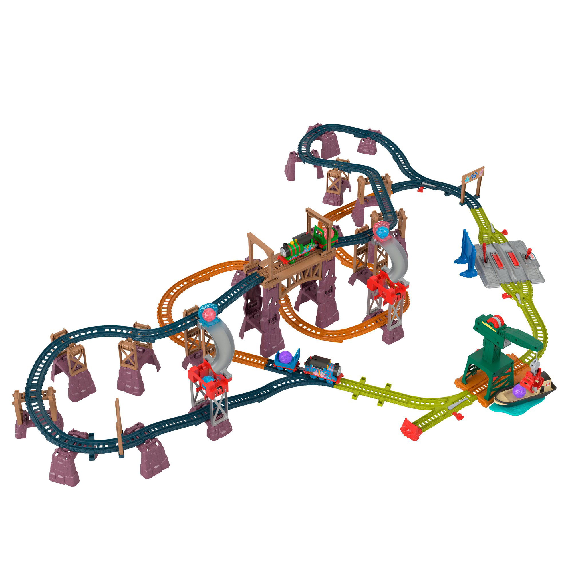 Fisher Price Thomas & Friends Crystal Caves & Train Set 