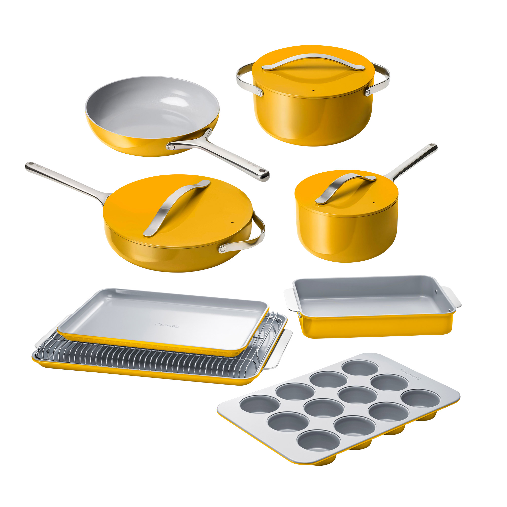 Caraway 11-piece Ceramic Non-Stick Cookware & Bakeware Set