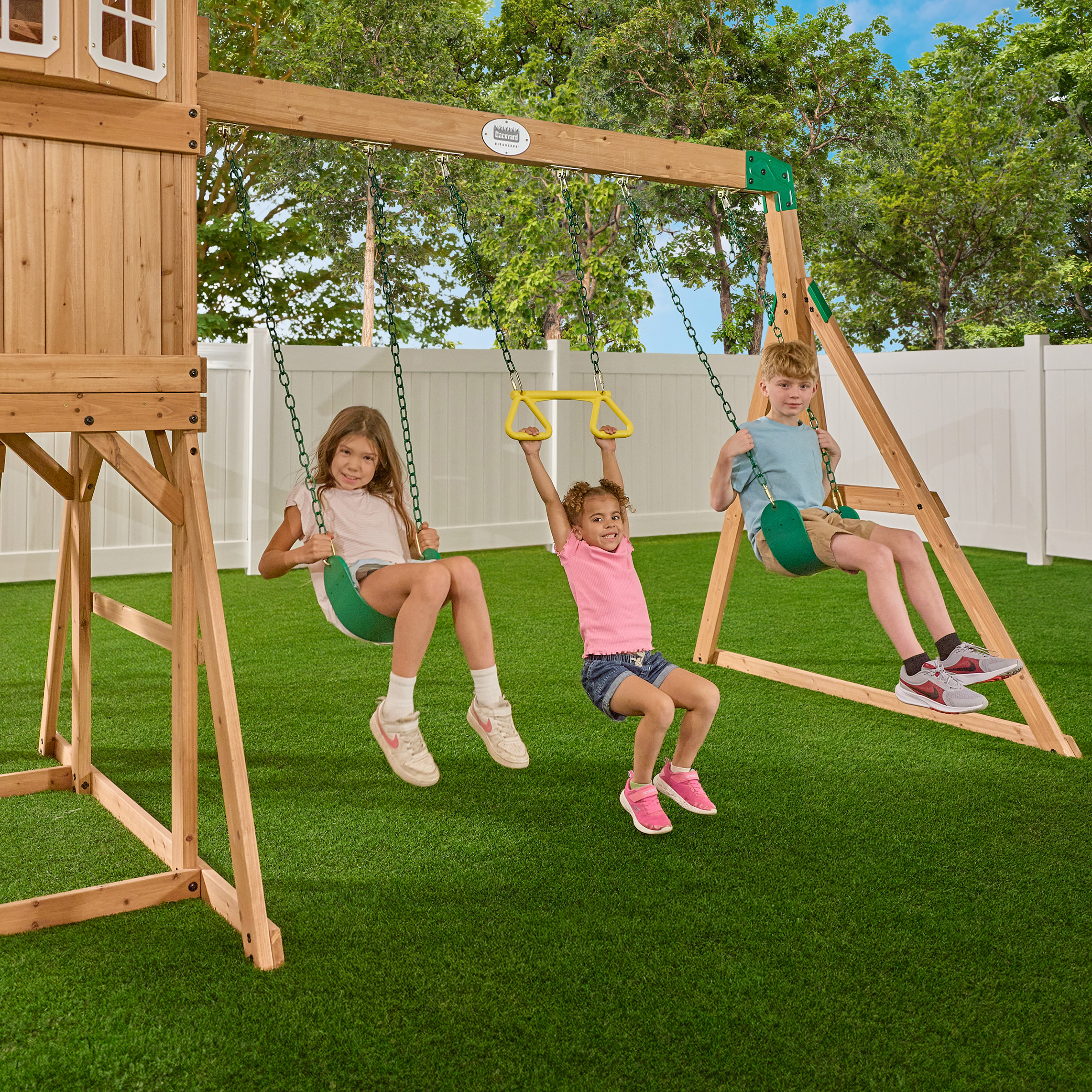 Backyard Discovery Edgewood Swing Set - Do It Yourself | Costco