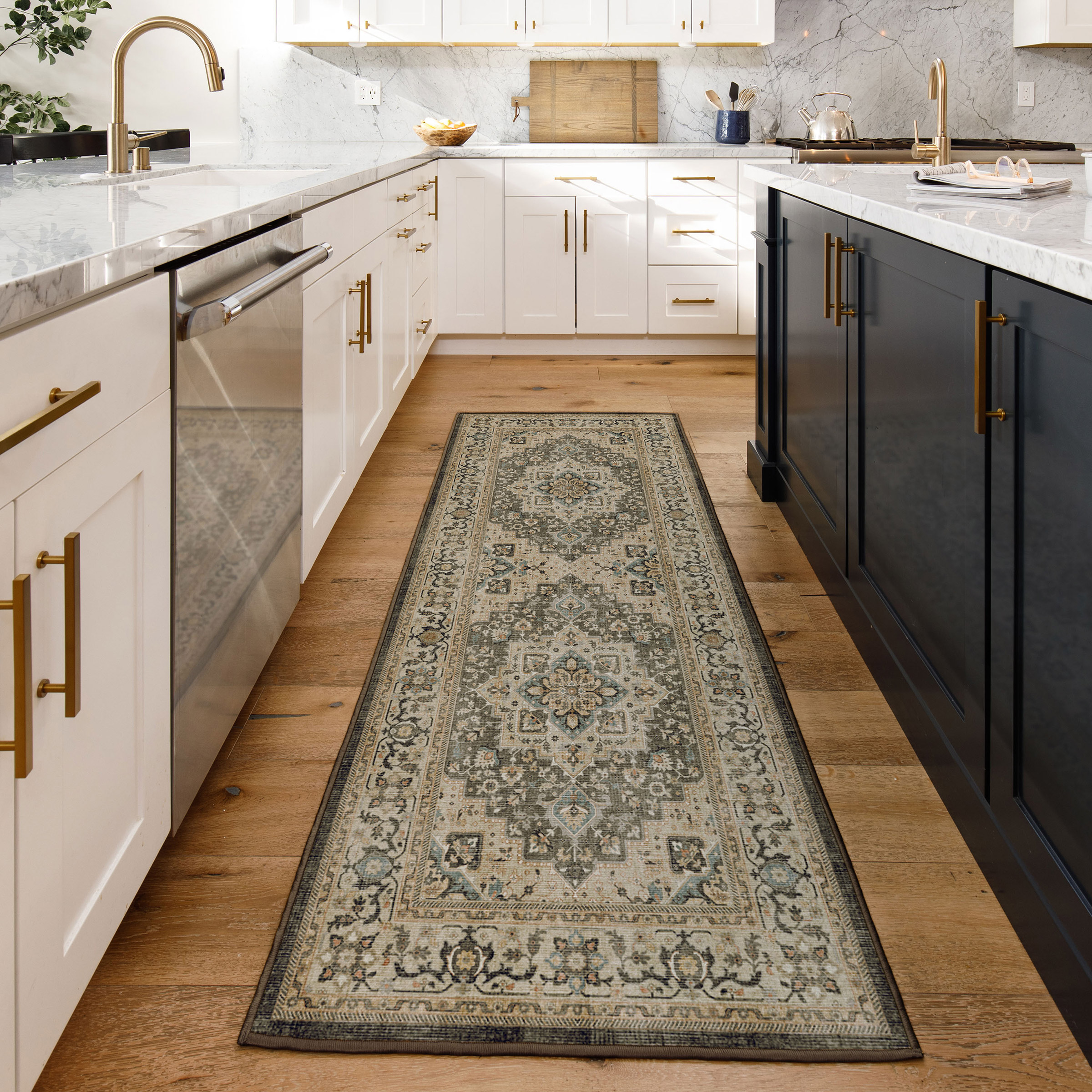 Ruggable Flatwoven Washable Amara Runner Rug  2'6" x 7'