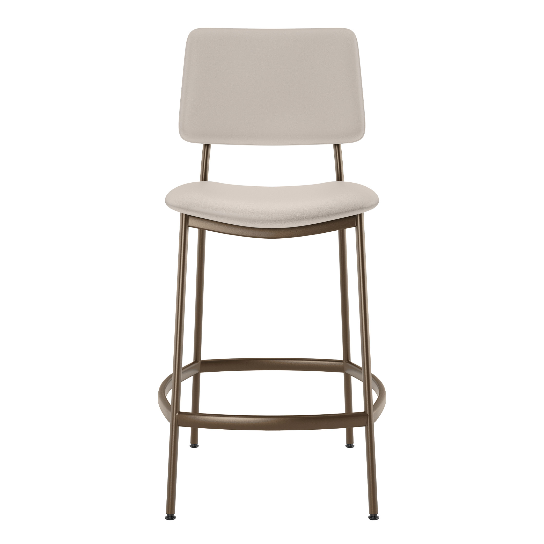 Amisco Sullivan Cream Counter Stool