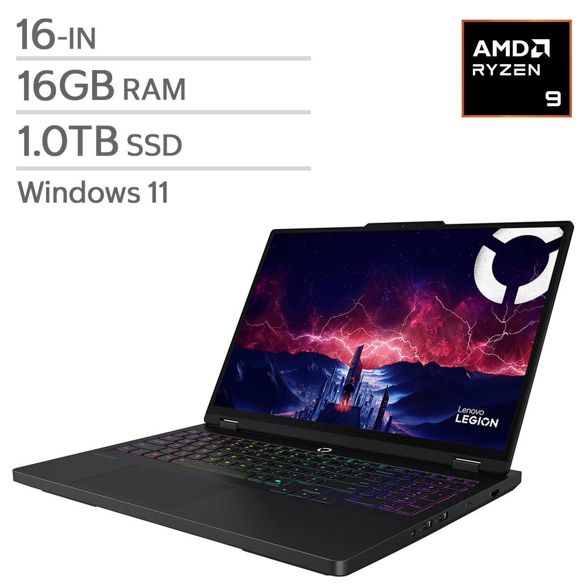 Lenovo Legion Pro 5 16.0-in Gaming Laptop, AMD Ryzen 9 8945HX