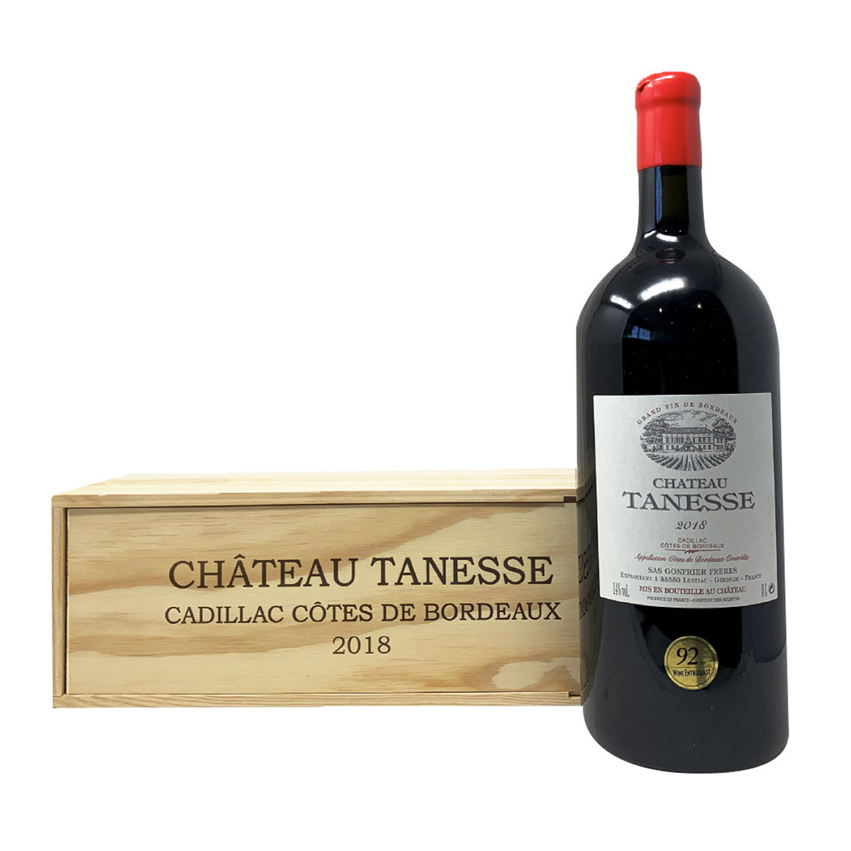 Chateau Tanesse 2018, 92 Points, 3 Liter Bottle, CA ONLY | Costco