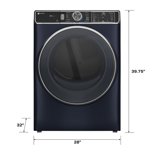 GE Profile 7.8 cu. ft. Smart Front Load ELECTRIC Dryer with GE Profile 7.8 cu. ft. Smart Front Load ELECTRIC Dryer with