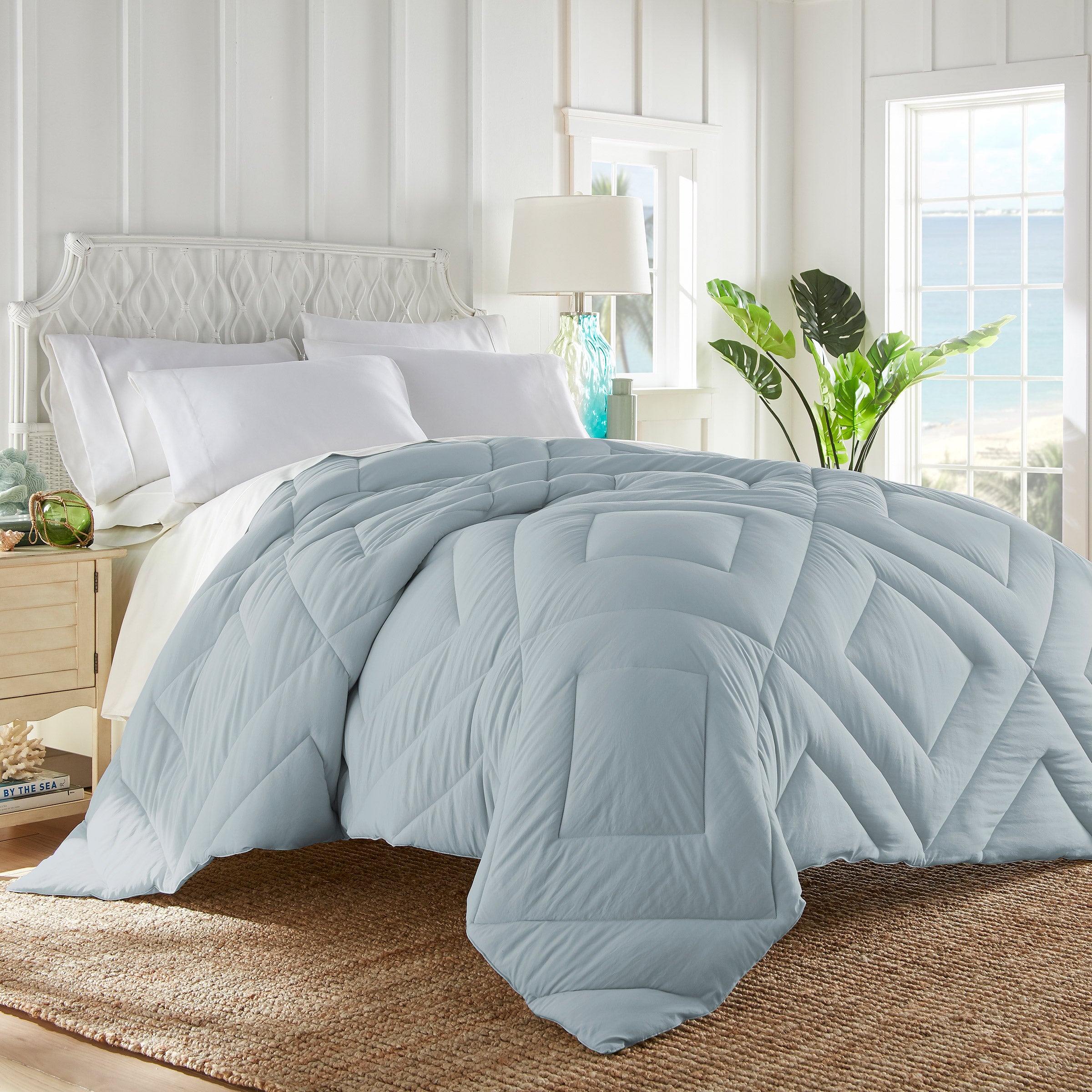 Tommy Bahama Butter Soft Down Alternative Comforter blue