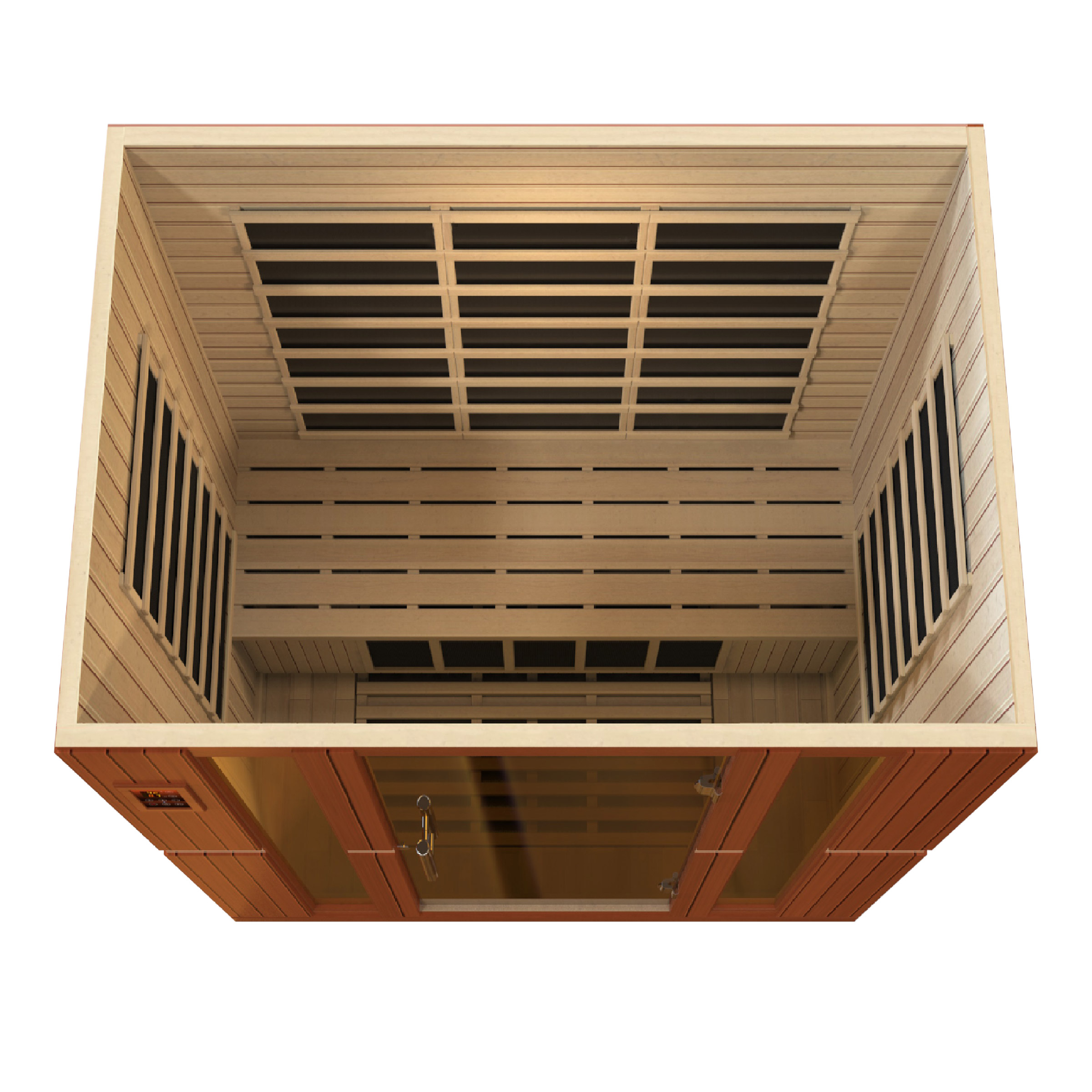 Dynamic Bergamo Elite 4-person Ultra Low EMF FAR Infrared Sauna