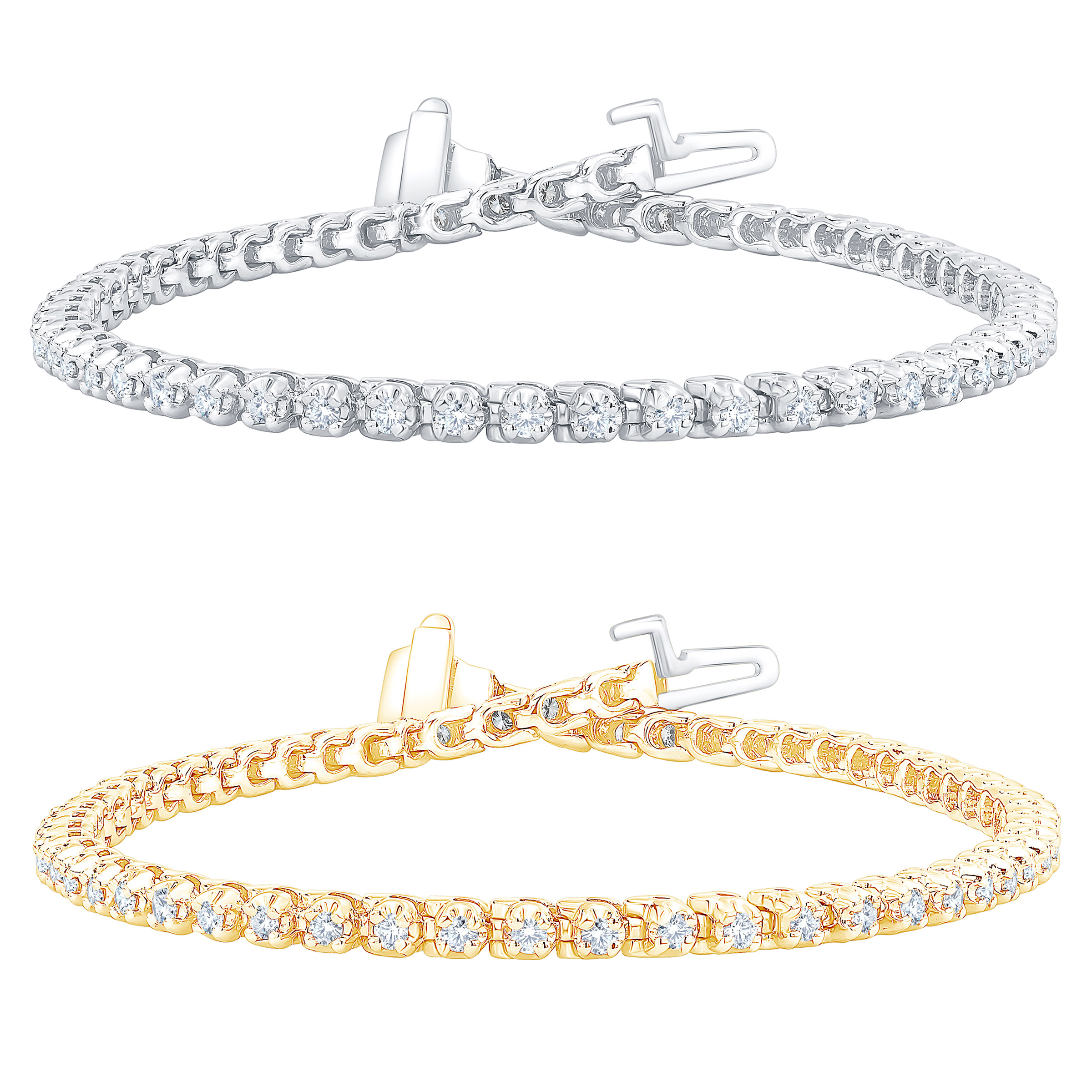 Round Brilliant Diamond Bracelet (1.00 ctw)