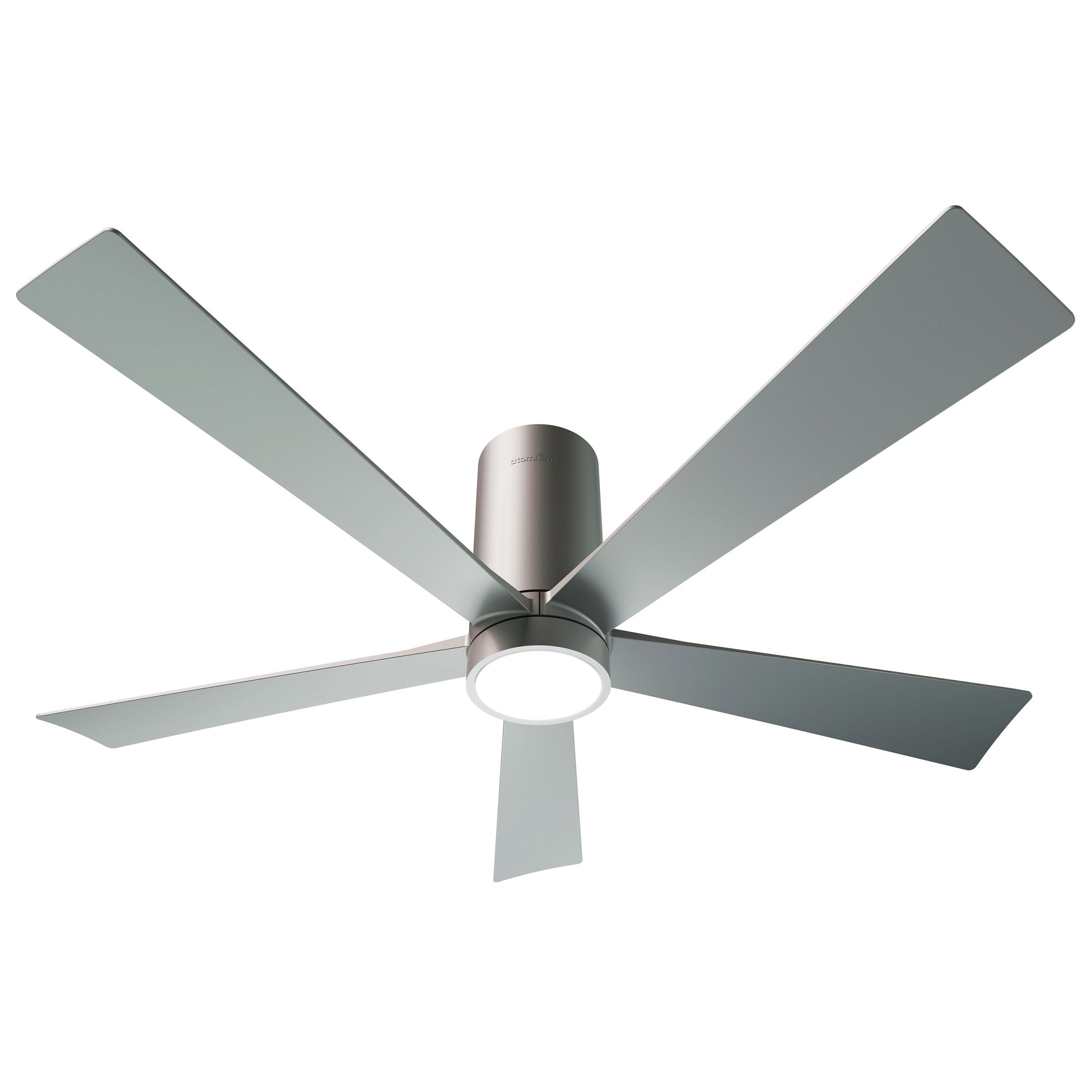 Atomi Smart 52" Wi-Fi Nouvo 5 Flush Mount Indoor Ceiling Fan