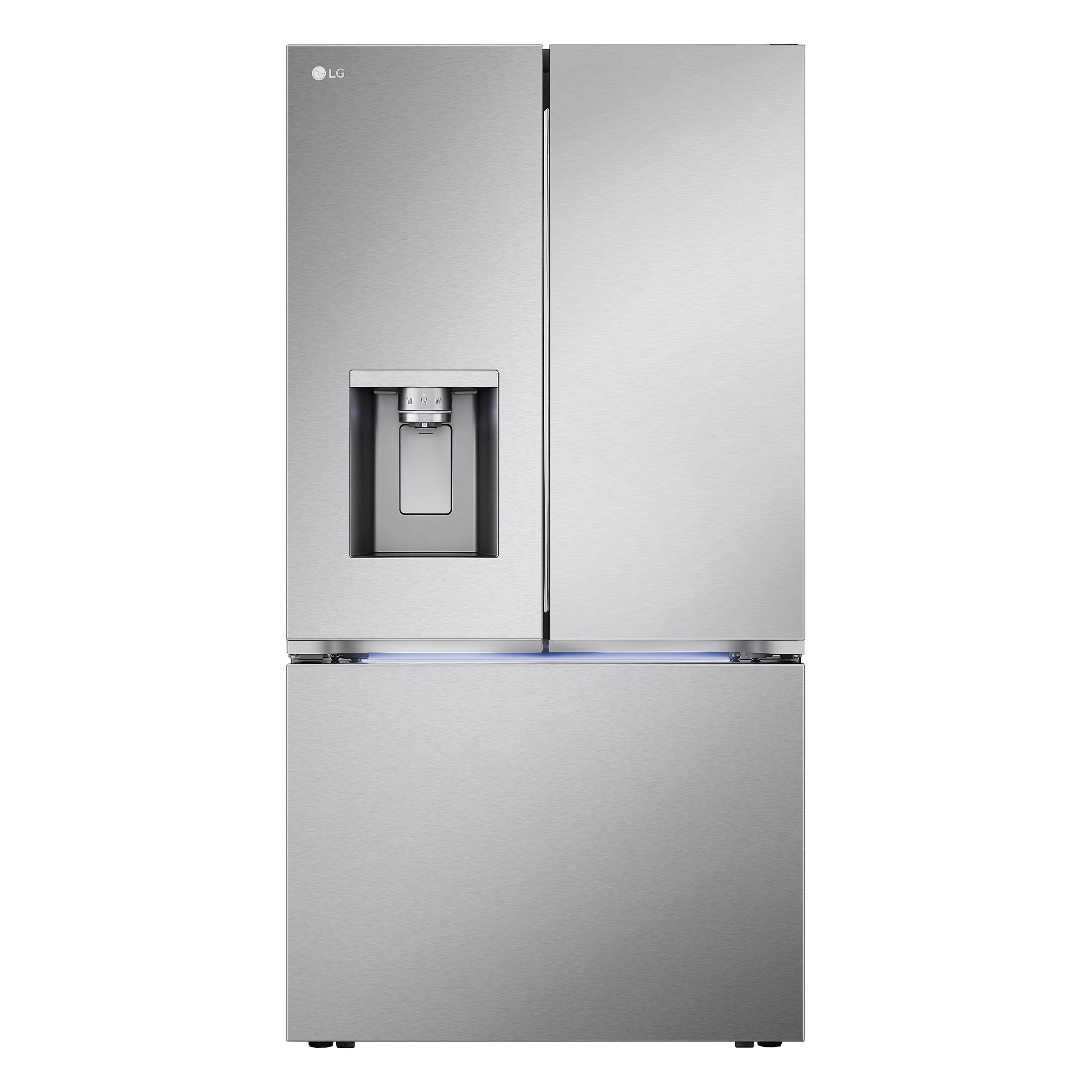 LG 26 cu. ft. Smart Counter-Depth MAX French Door Refrigerator with Four Types of Ice