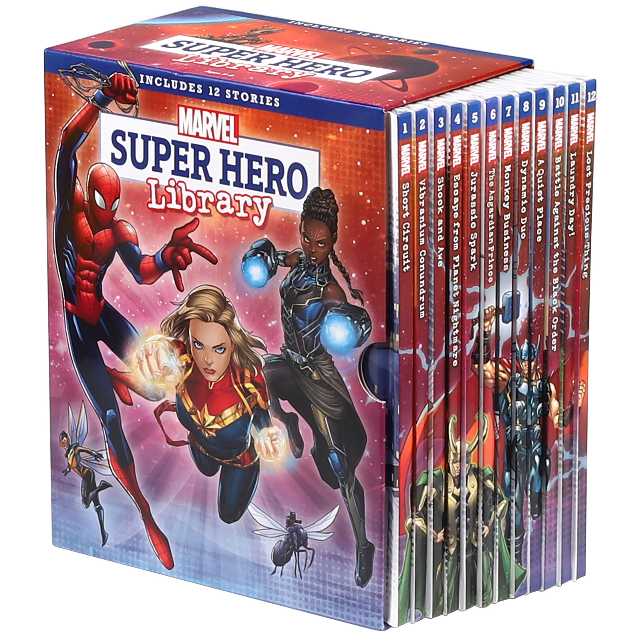 Marvel Super Hero: 12 Volume Library | Costco