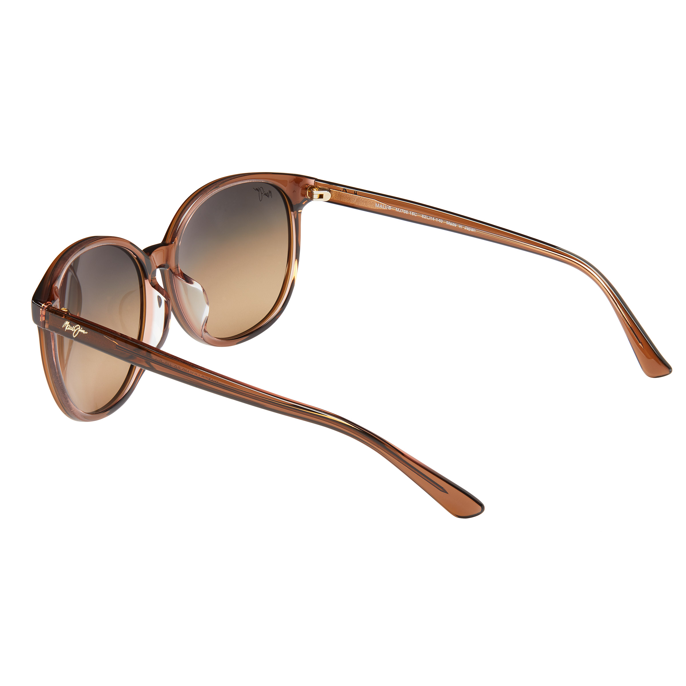 Maui Jim Water Lily HS796-18C Caramel with Pale Pink Bronze