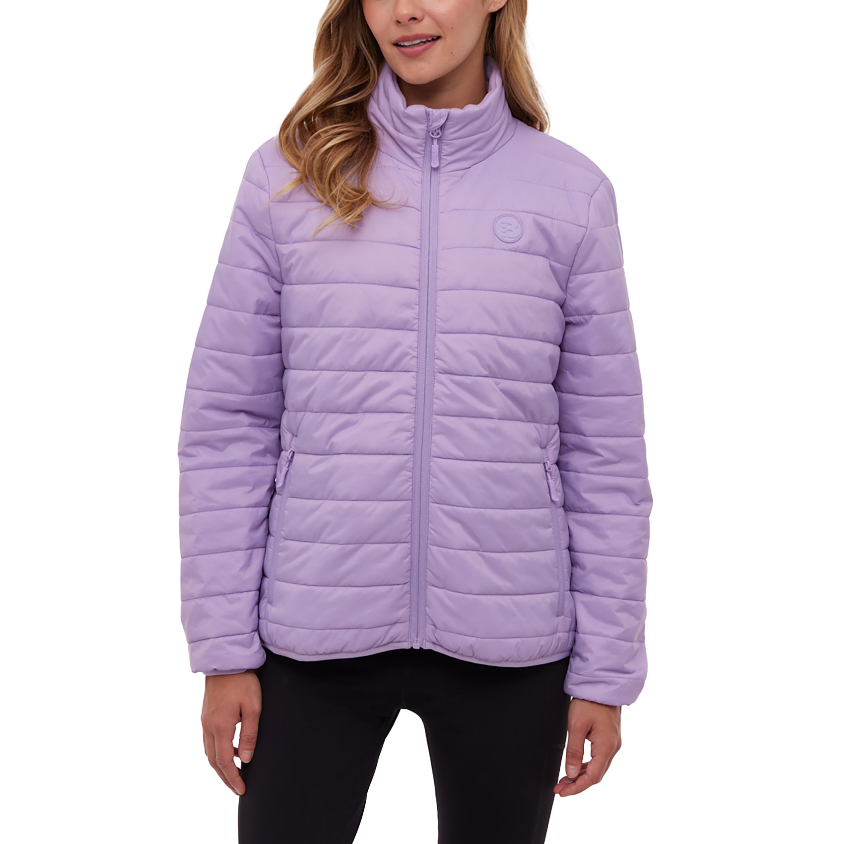 Veste Brillante Matelassée Femme Bleu cobalt outdoor | Champion France