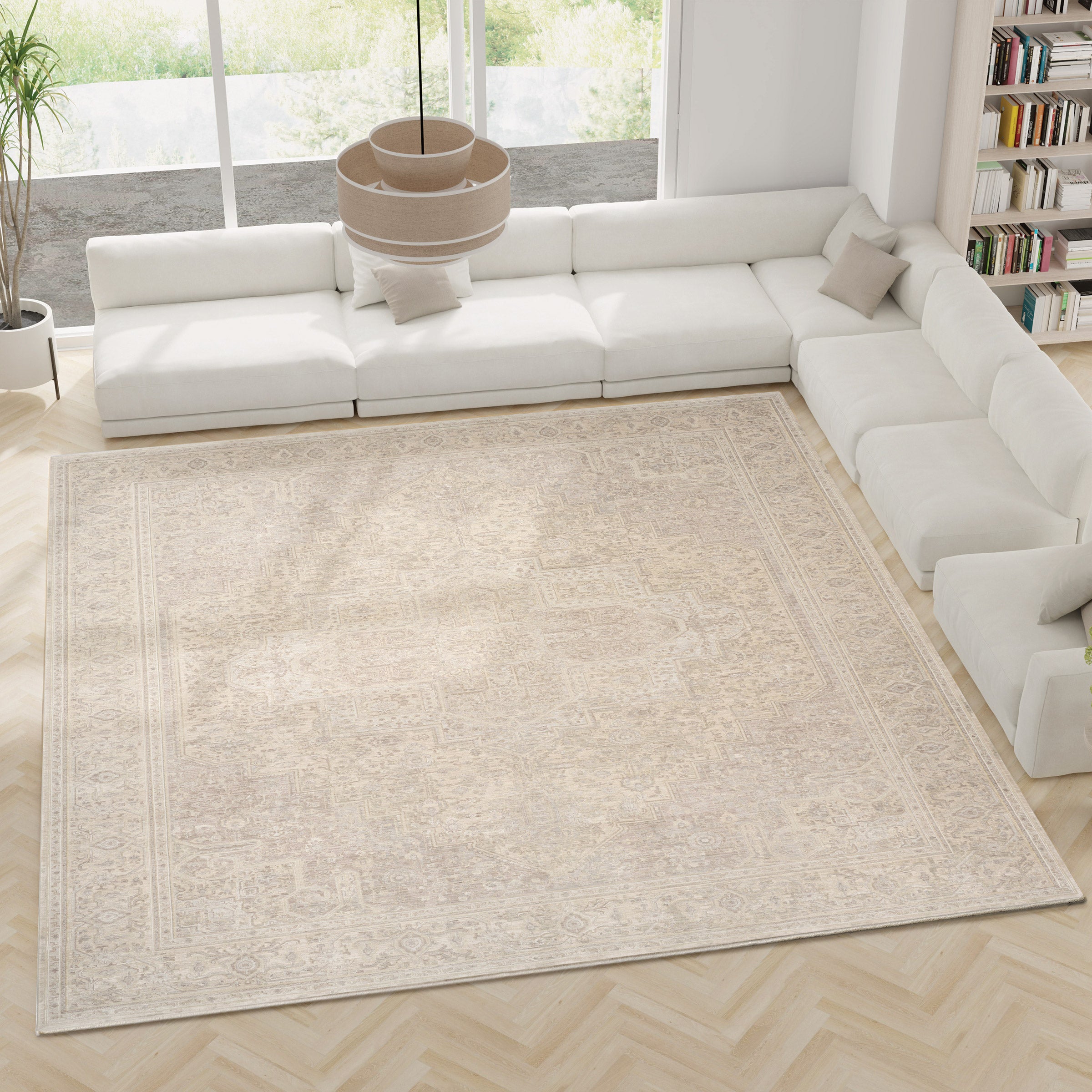 Nourison Seraphine Area Rug, Annecy, 7'10" x 9'10"